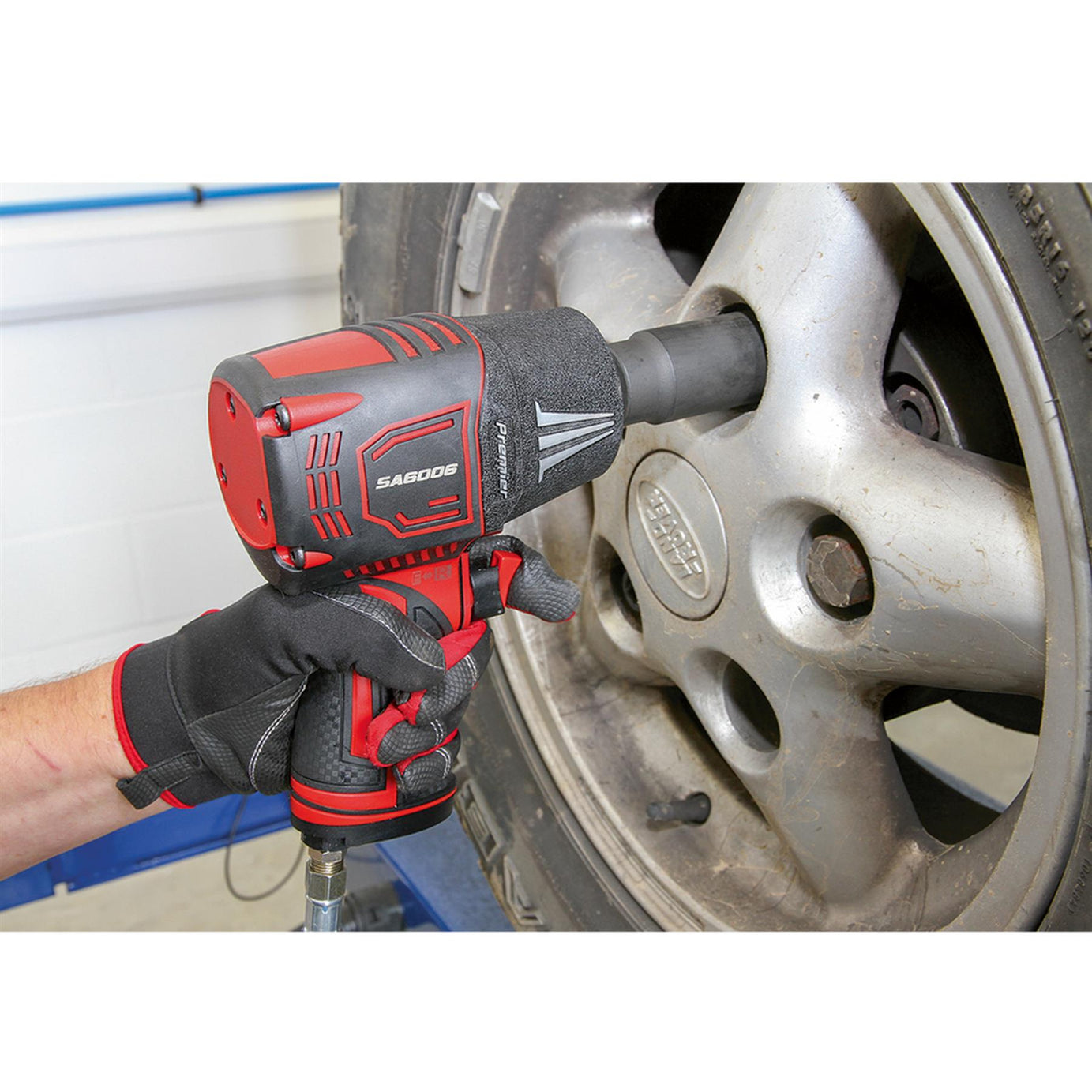 Sealey Composite Air Impact Wrench 1/2"Sq Drive Twin Hammer