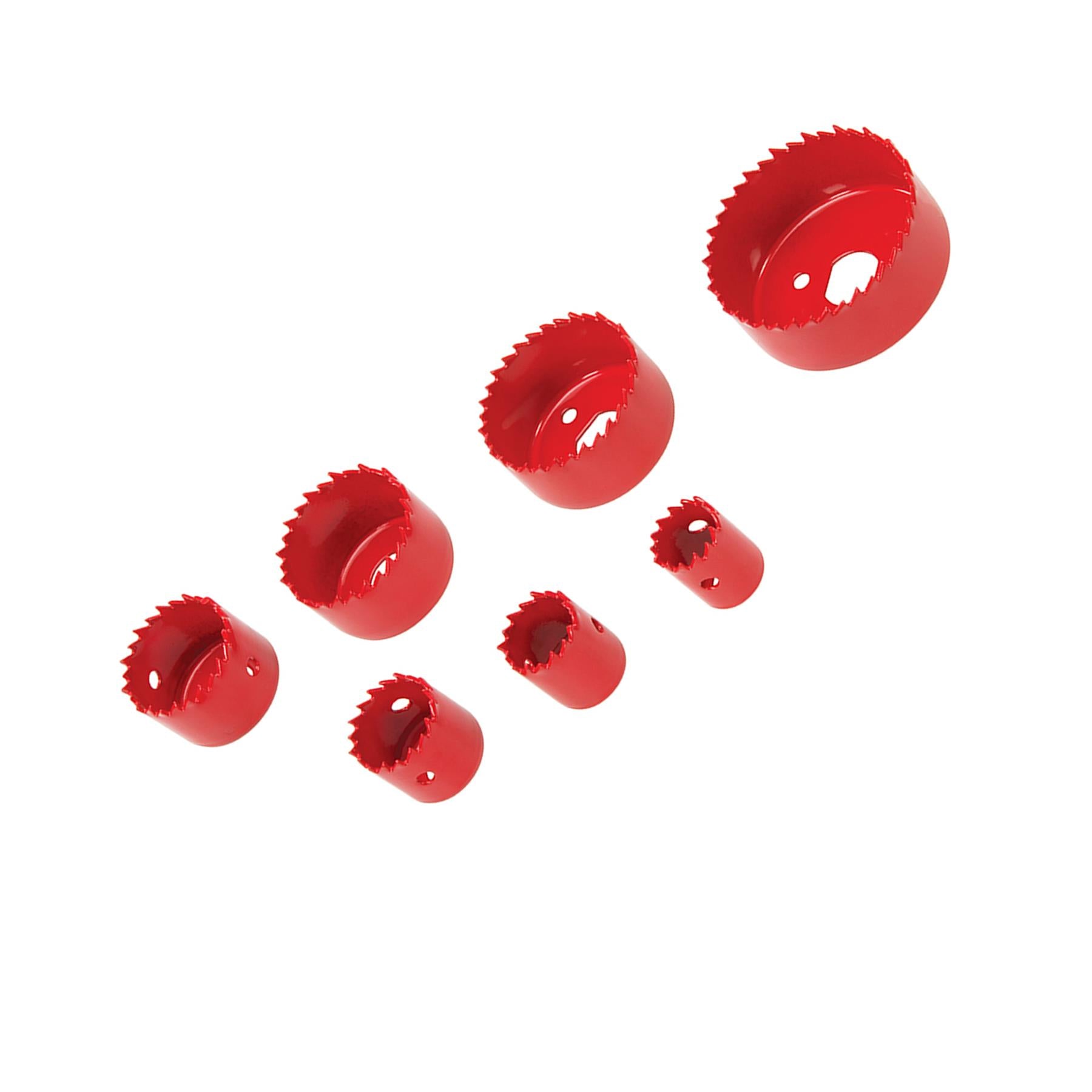 11 Pieces Holesaw Kit Set - Hole Saws For Plaster Board Wood Fiber Glass