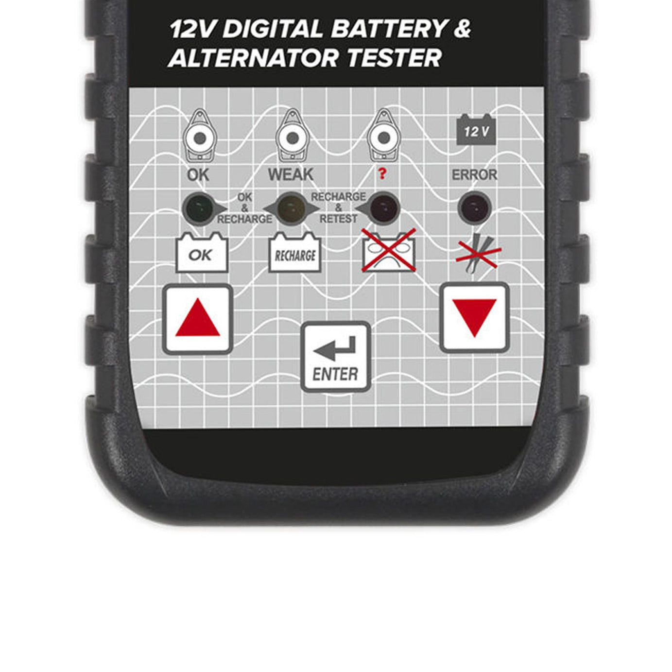 Sealey Digital Battery & Alternator Tester 12V
