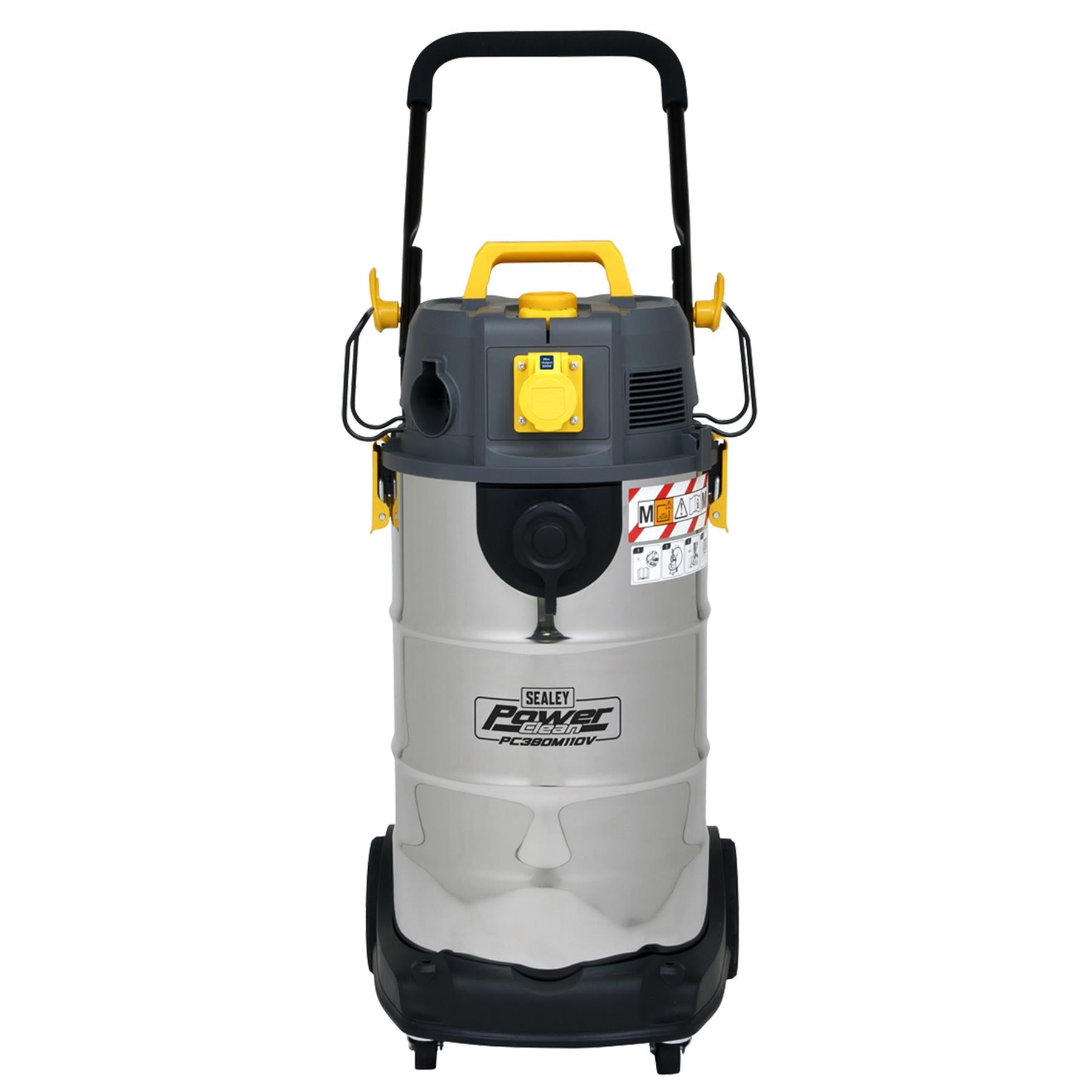 Sealey Vacuum Cleaner Industrial Dust-Free Wet/Dry 38L 1100W/110V
