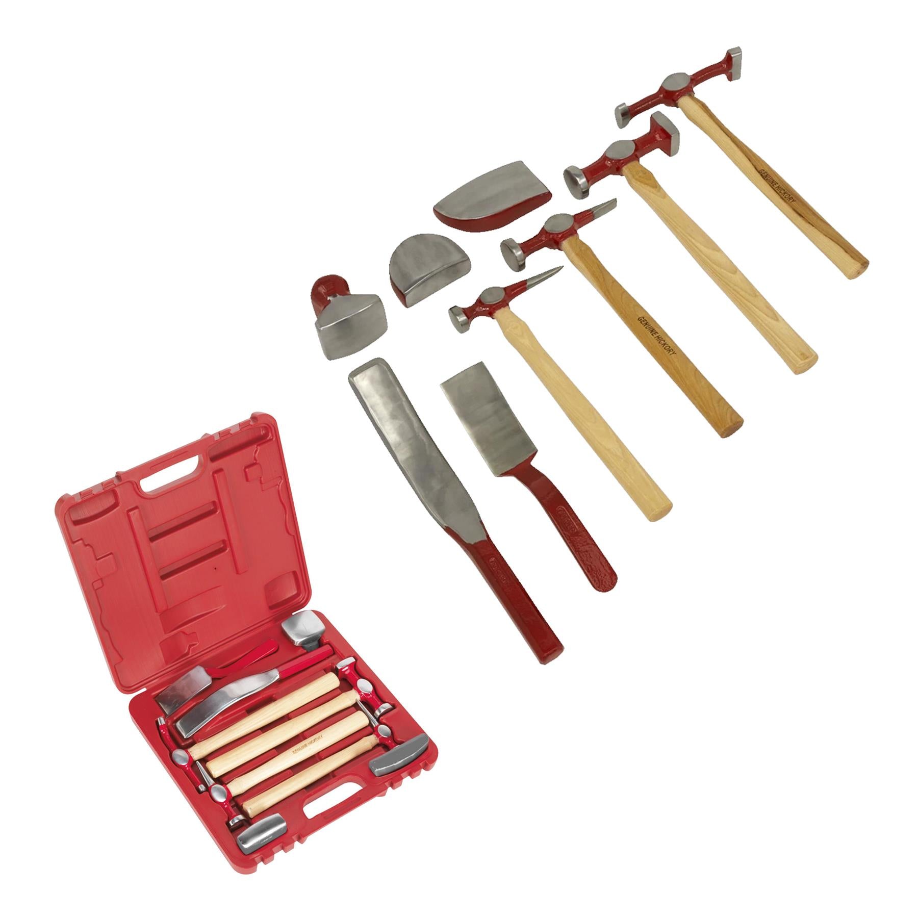 Sealey CB58 Panel Beating Set 9pc - Panel Beating Tools