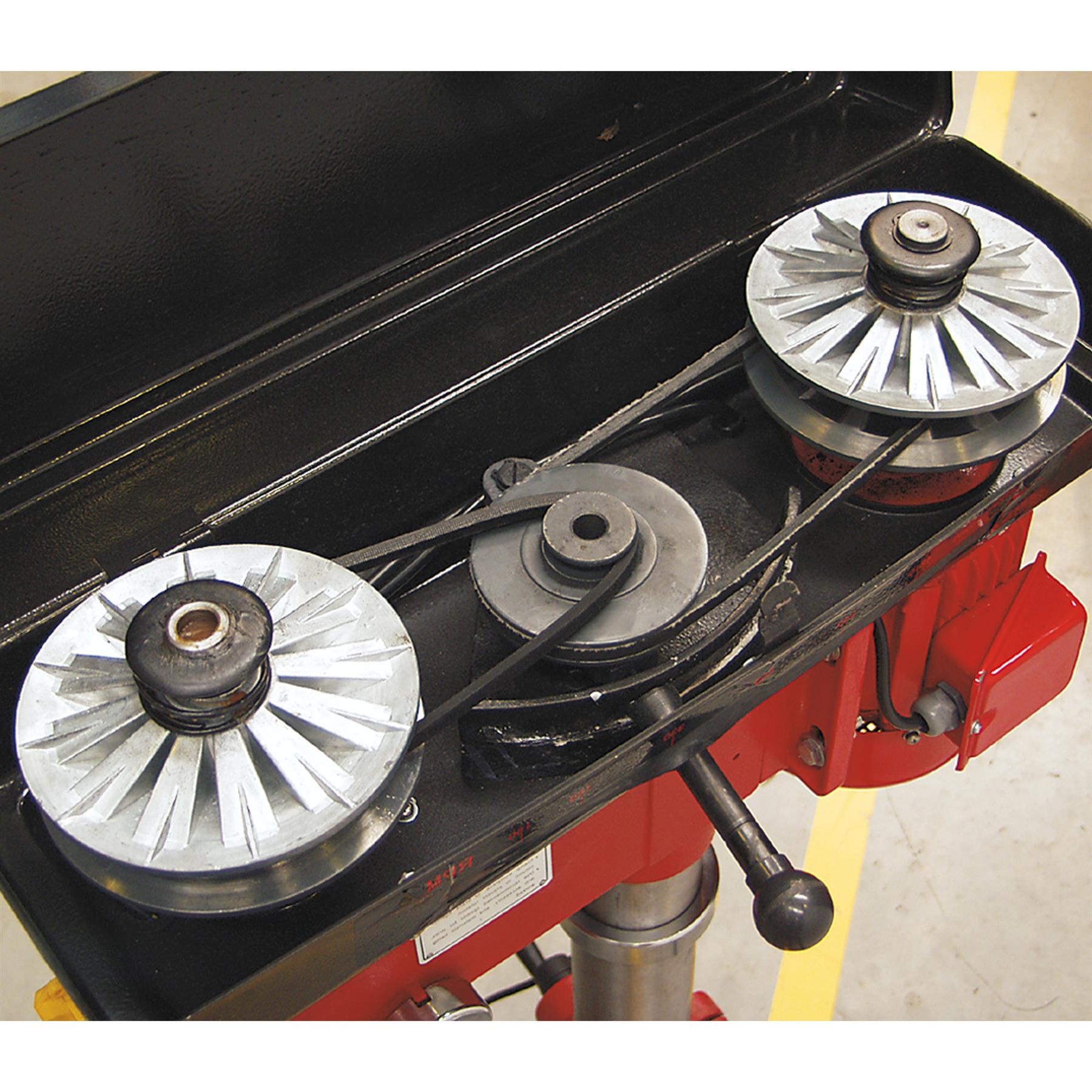 Sealey Pillar Drill Floor Variable Speed 1630mm Height 650W/230V