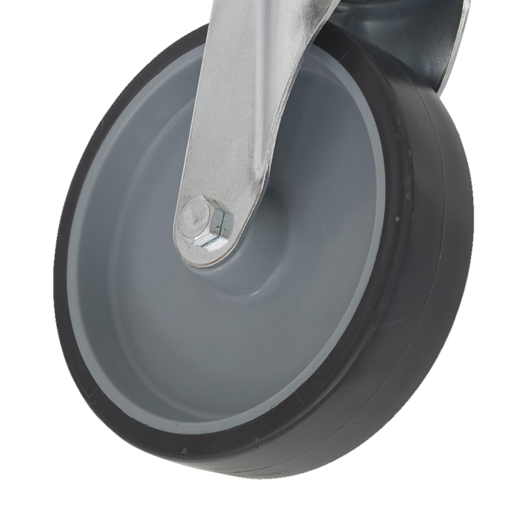 Sealey Medium-Duty Thermoplastic Swivel Castor Wheel 100mm