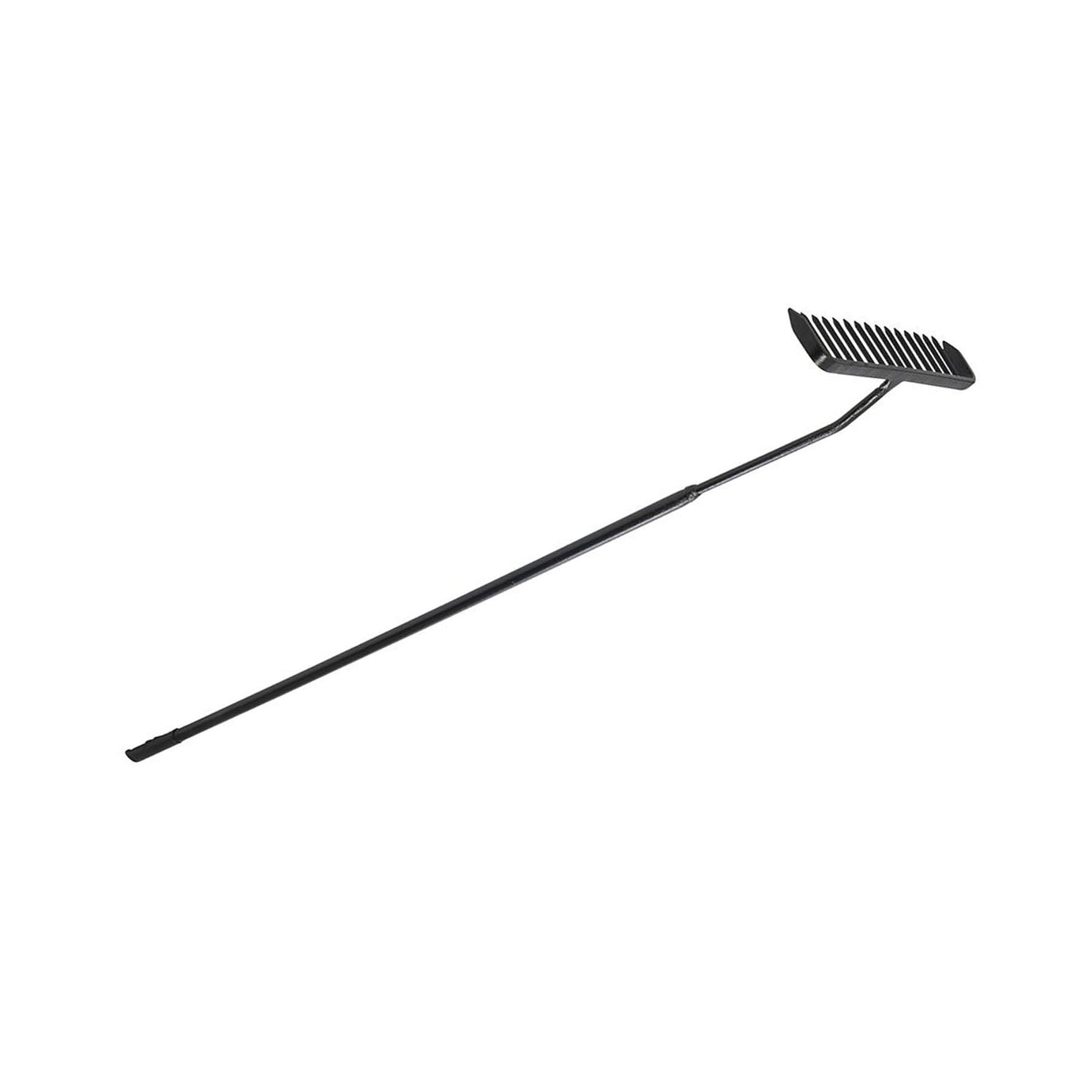Heavy Duty Forged Steel Tarmac Rake 1500mm Long Tubular Handle 16 Round Teeth Roads Paths