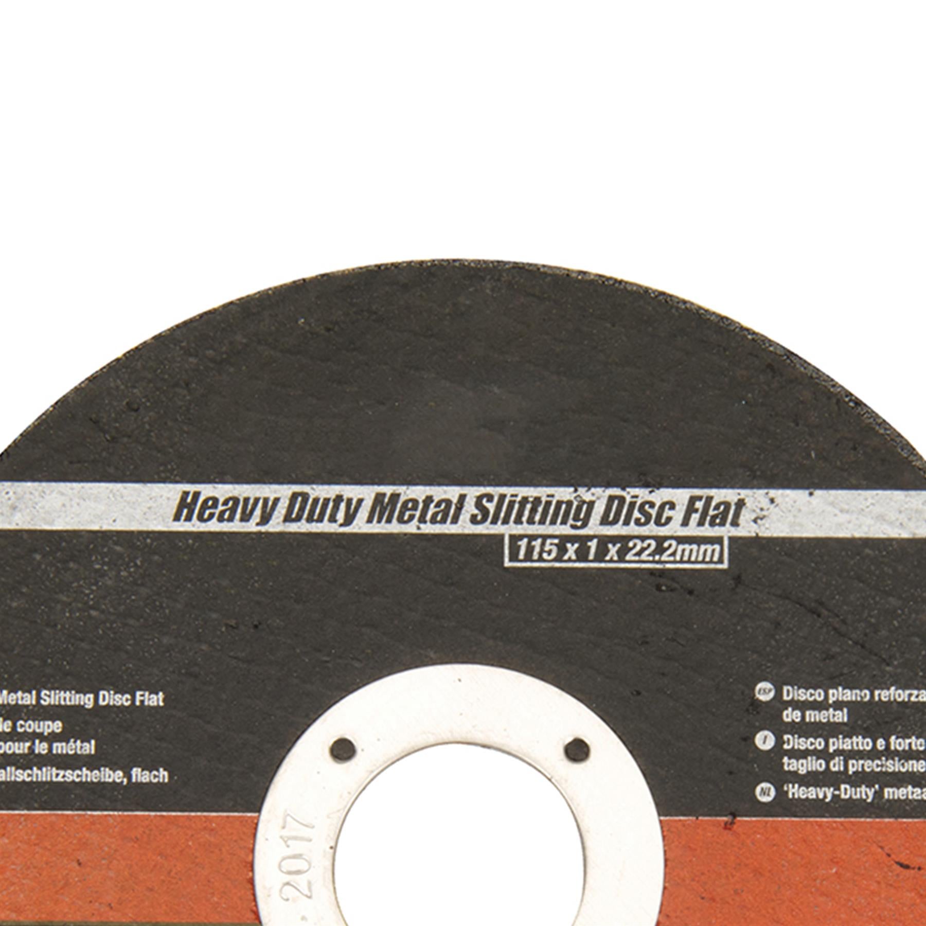 Heavy Duty Metal Slitting Cutting Disc Flat 115 X 1.2 X 22.23mm