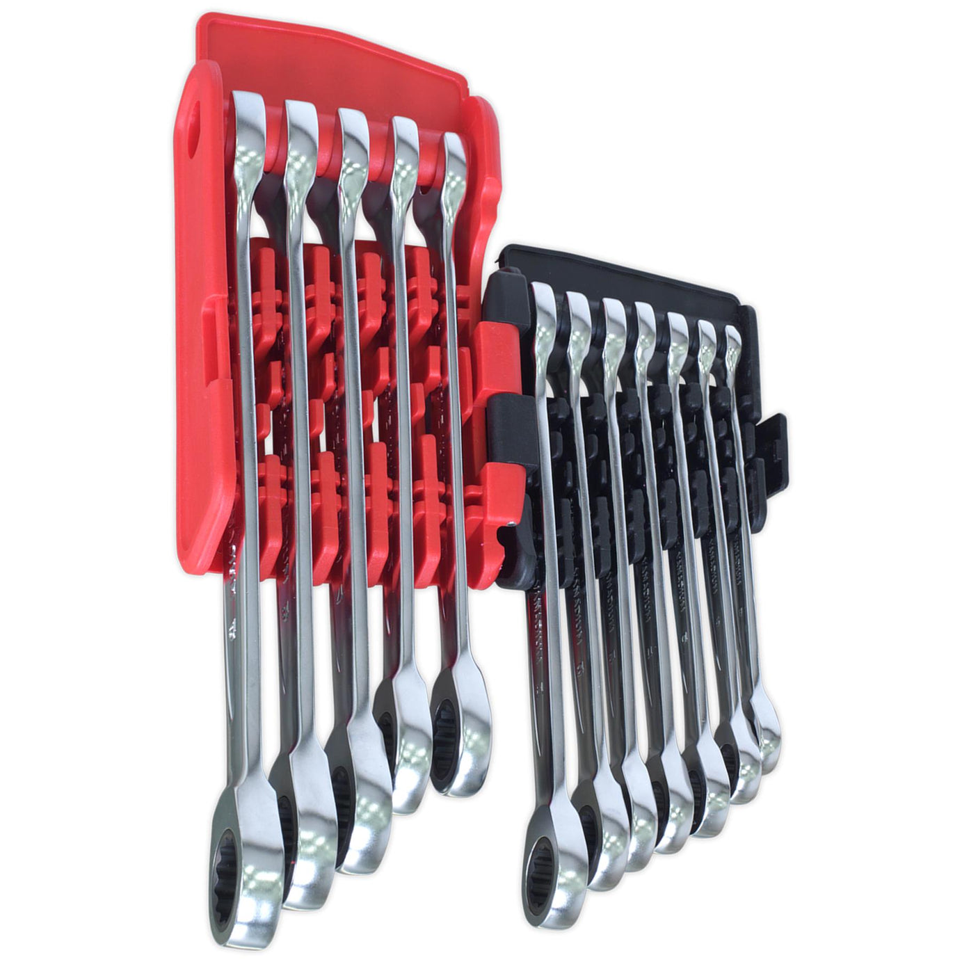 Sealey Ratchet Combination Spanner Set 12pc - Platinum Series