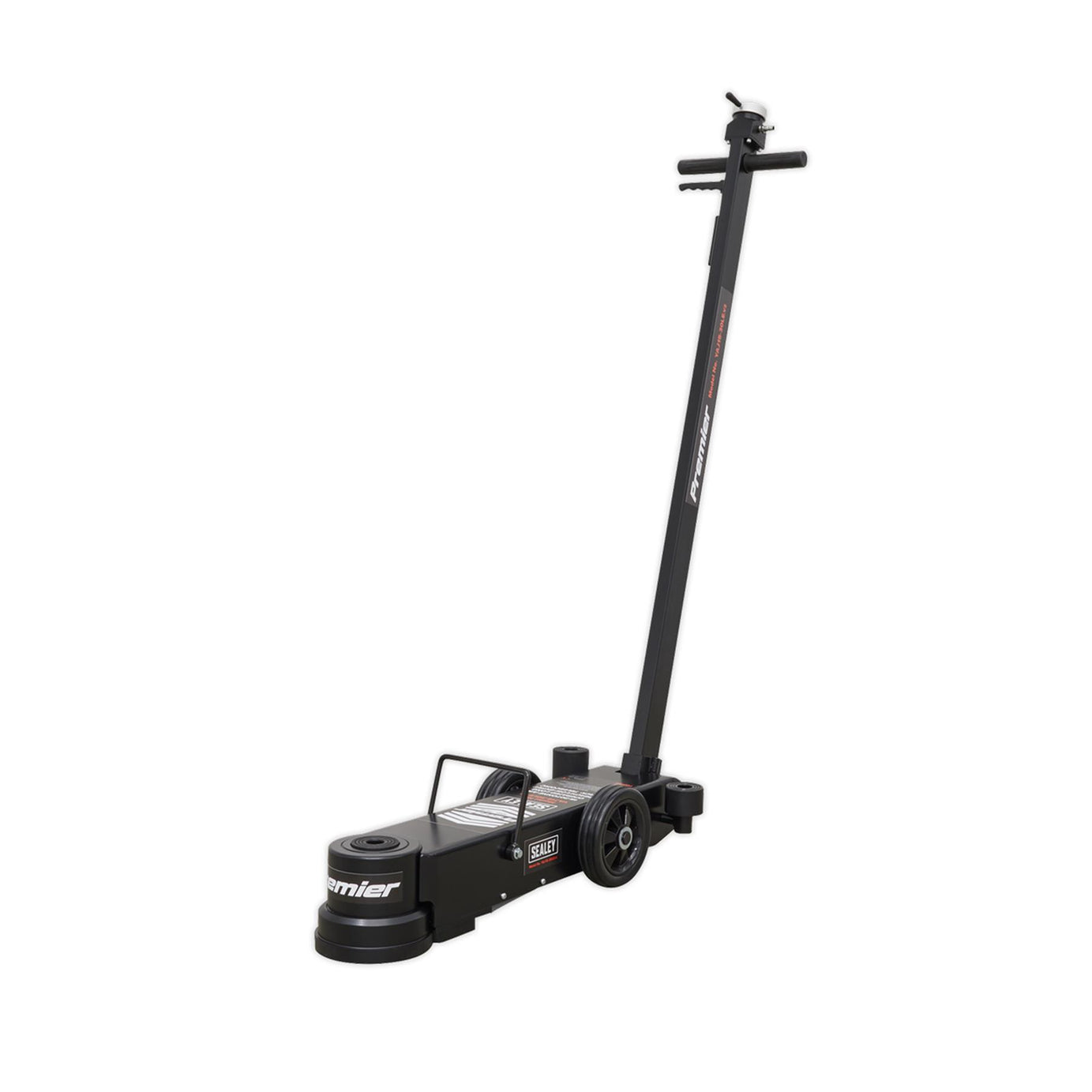 Sealey Air Operated Jack 15-30t Telescopic - Long Reach/Low Entry