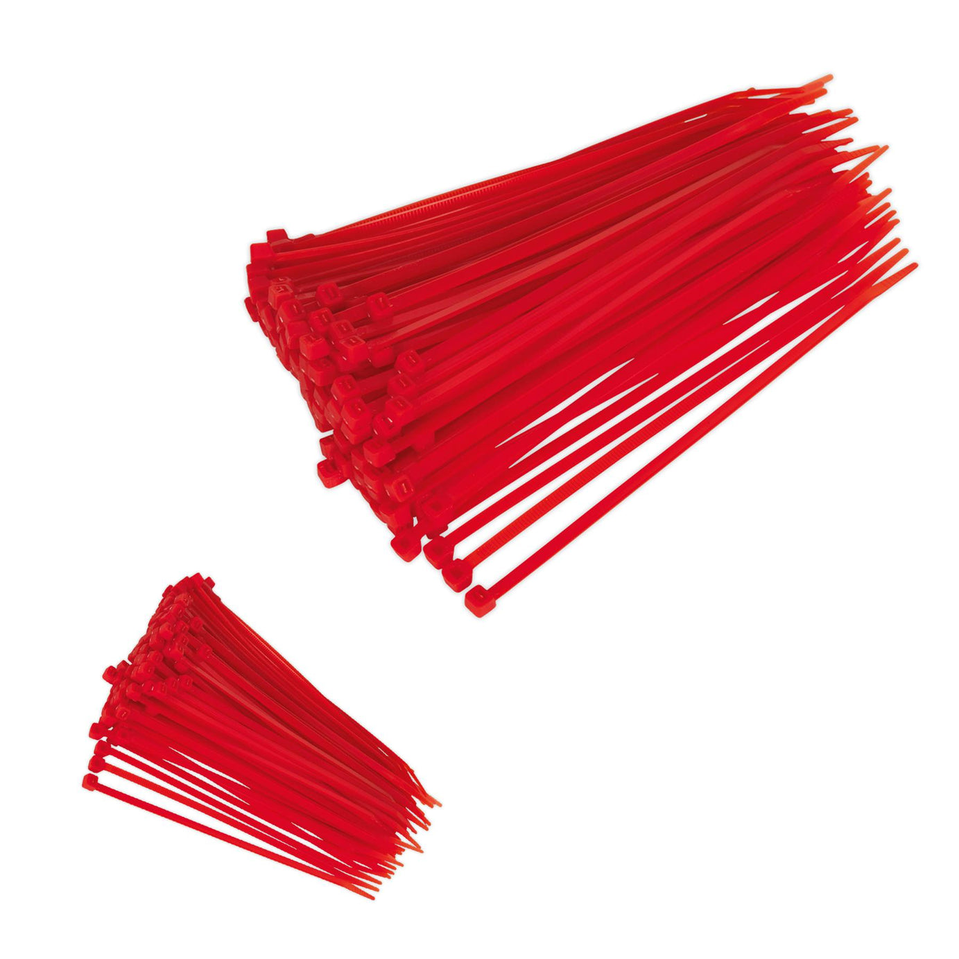 Sealey Cable Tie 200 x 4.4mm Red Pack of 100