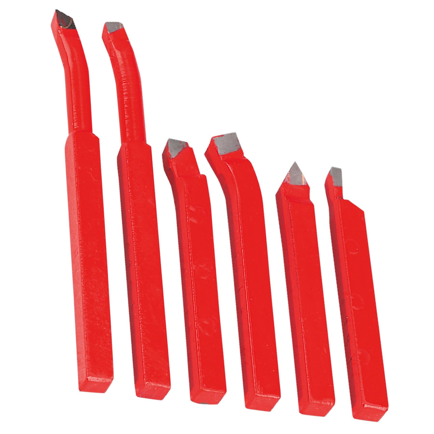 Sealey Cutter Set 6pc 8 x 8mm HSS Steel lathe tools High quality