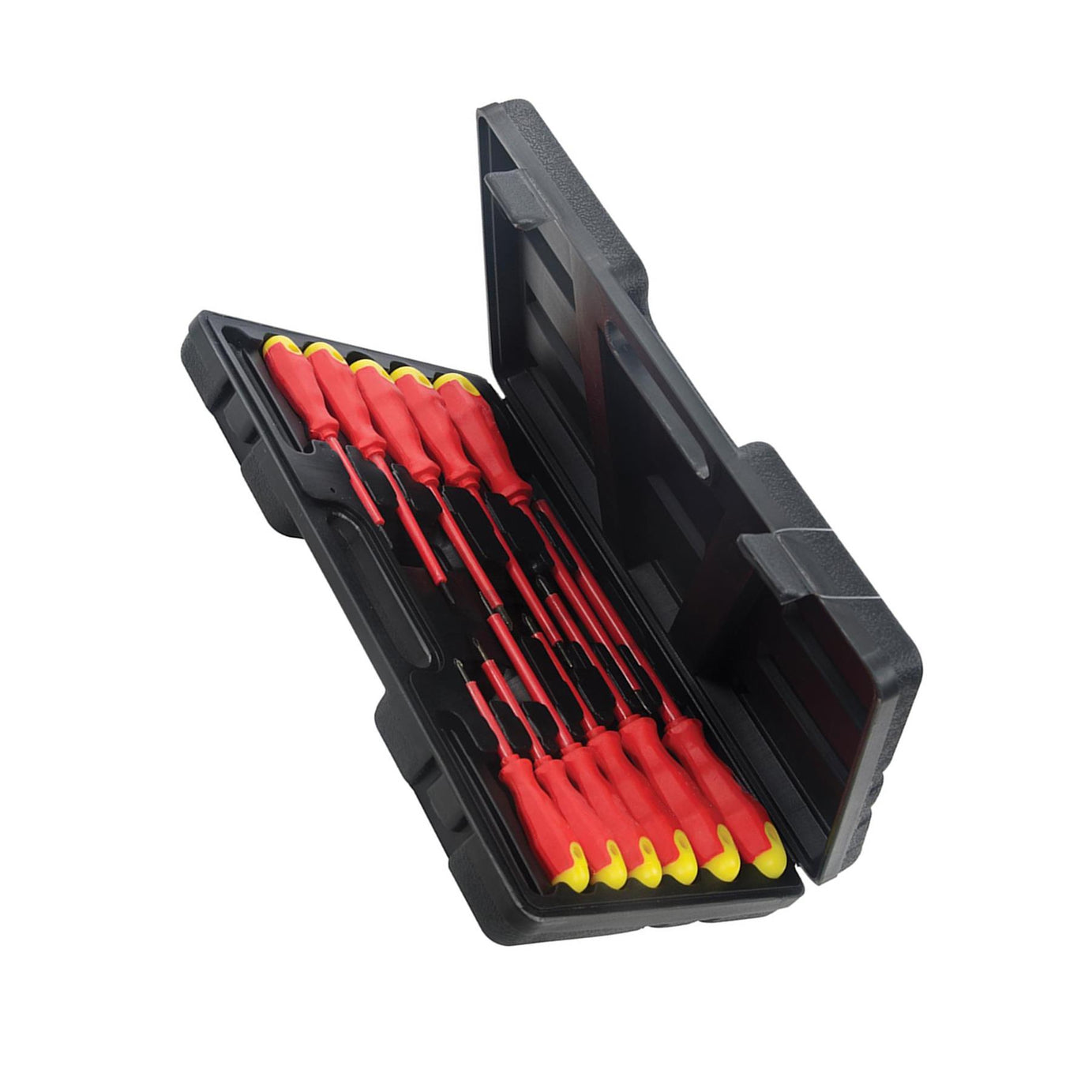 11pc Insulated Electrical Screwdriver Set Electrician Slotted Phillips Tool Case