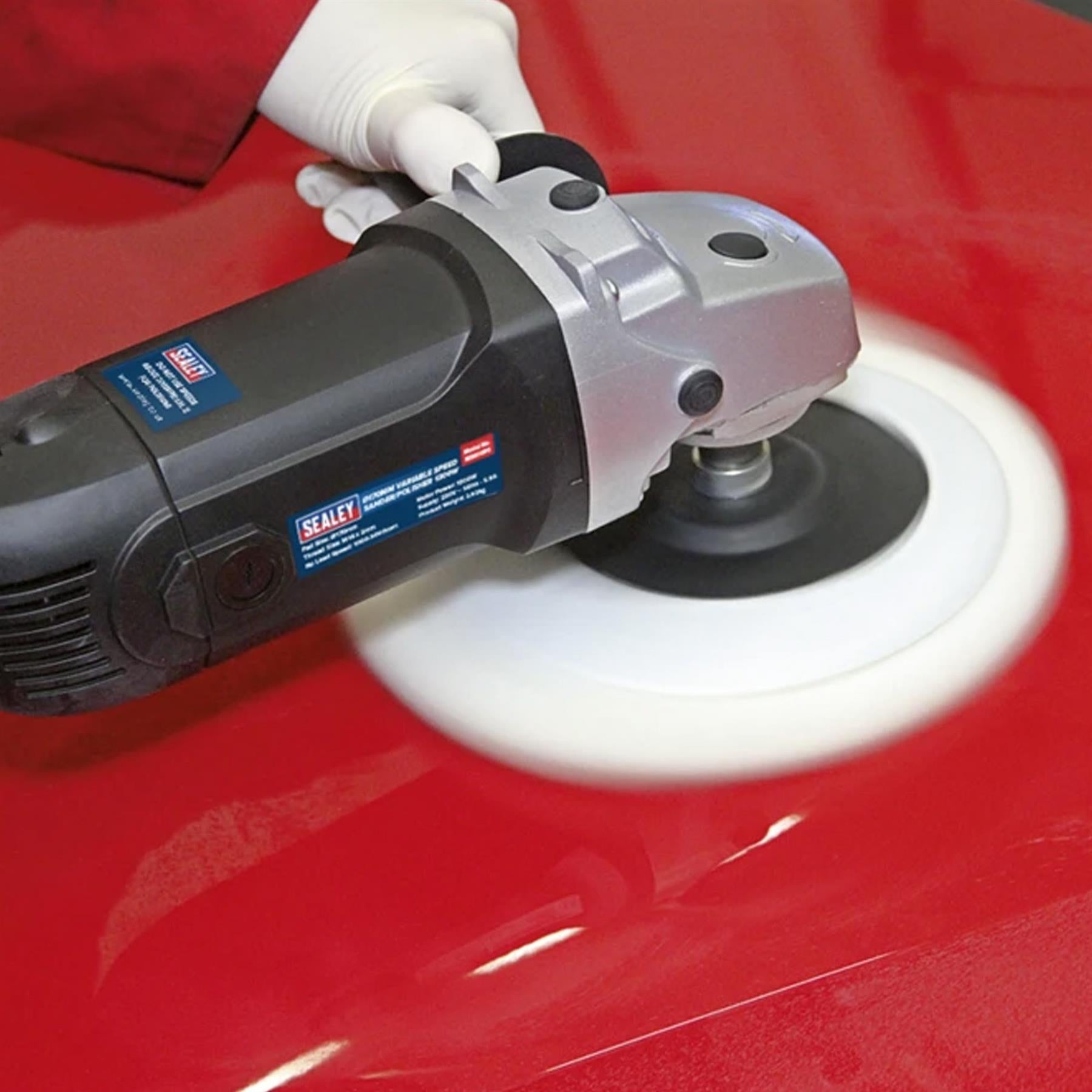Sealey Sander/Polisher 170mm Variable Speed 1300W/230V