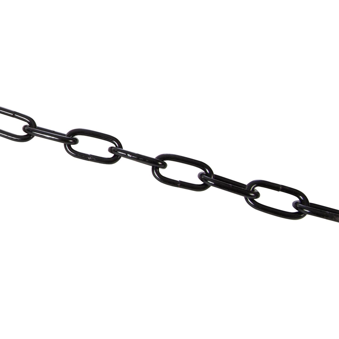 Japanned Chain Black 5mm X 2.5M Corrosion Resistant Weatherproof Finish