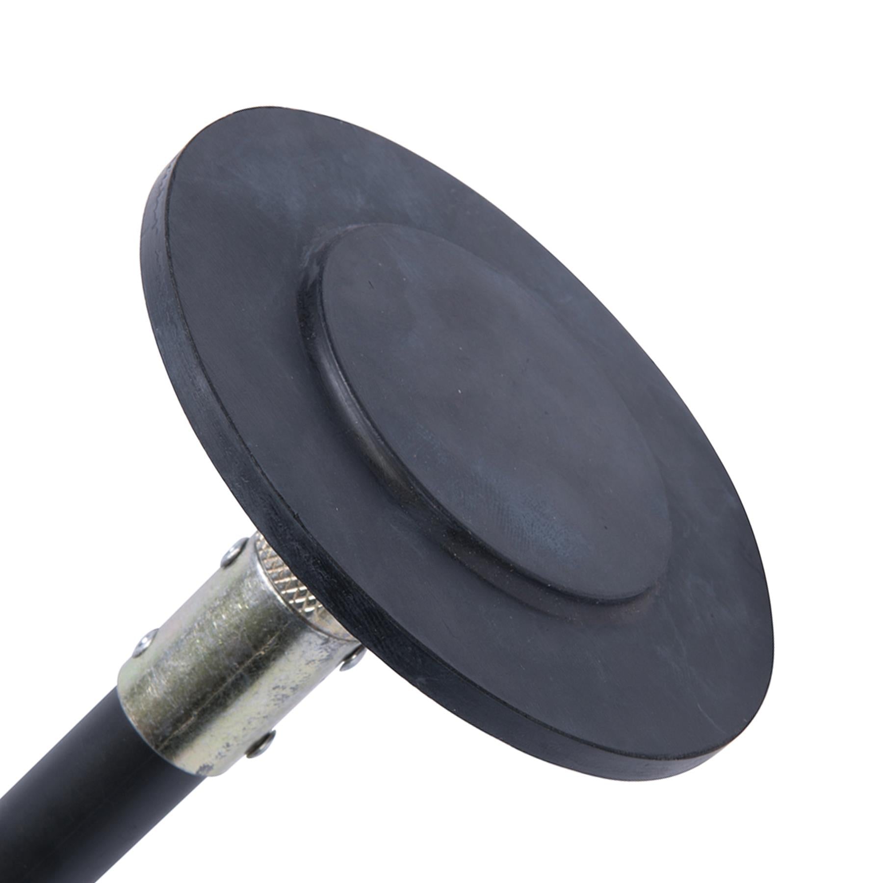 Lock Rod Drain Rod Rubber Plunger Head 100mm Interlocking Fittings