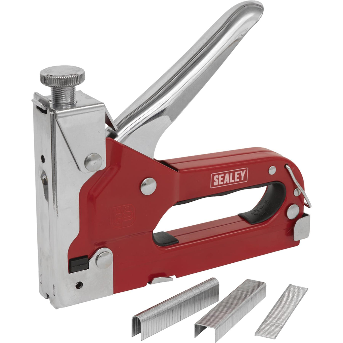 Sealey Staple & Brad Nail Gun Heavy-Duty 4-14mm