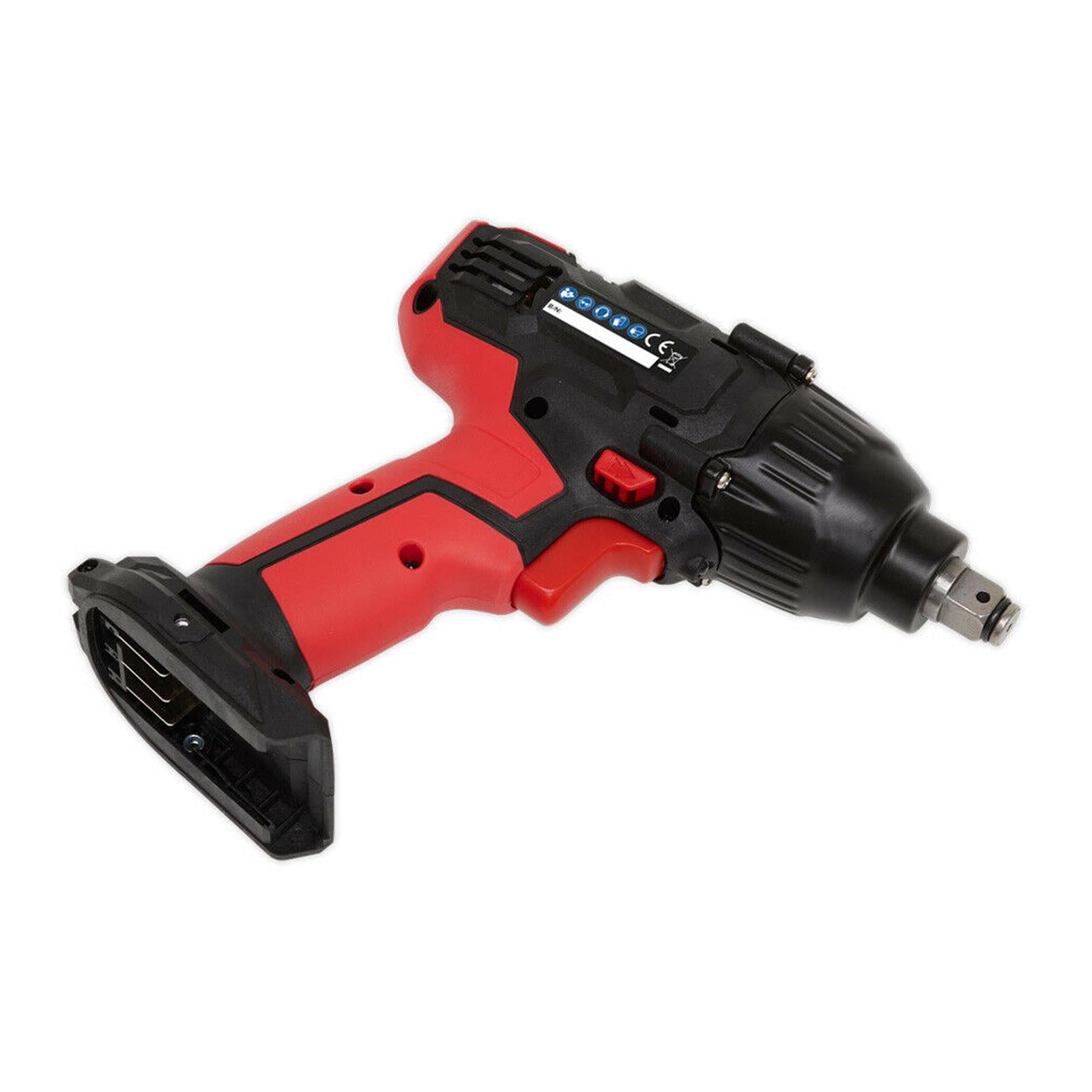 1x Sealey Impact Wrench 20V 1/2"Sq Drive 230Nm - 2 Batteries - CP20VIWKIT