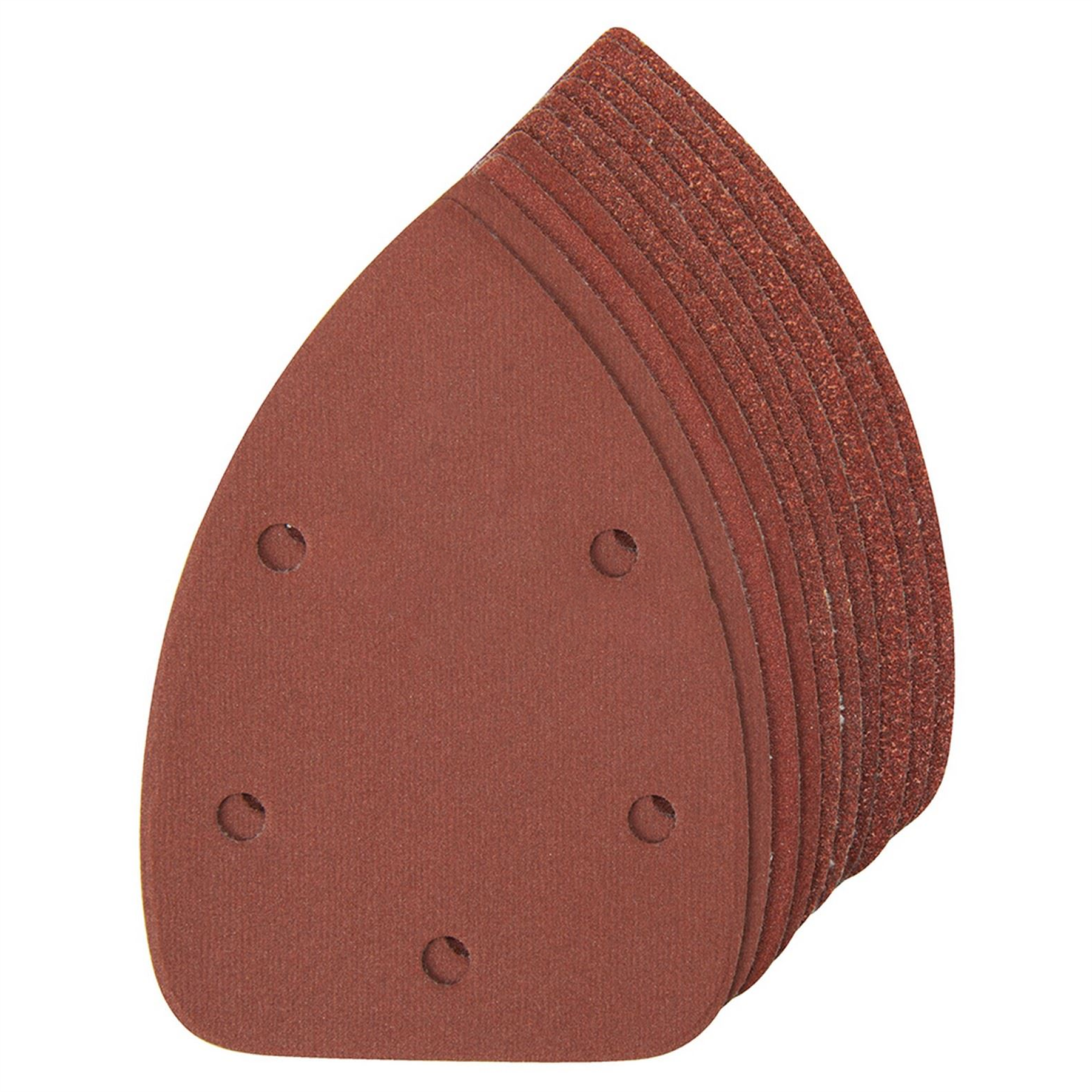 10x MIXED PACK DETAIL SANDER SHEETS 140mm 60/80/120/240 Grit Sandpaper