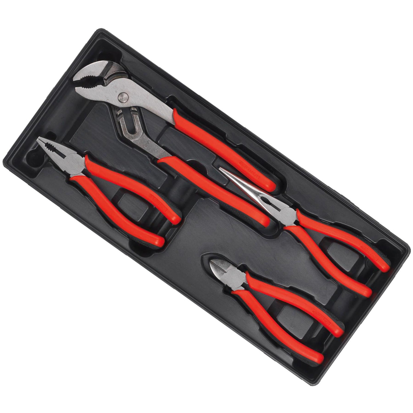 Tool Tray with Pliers Set 4pc Tool Tray with Pliers Set 4pc, With Lifetime Guarantee Sealey