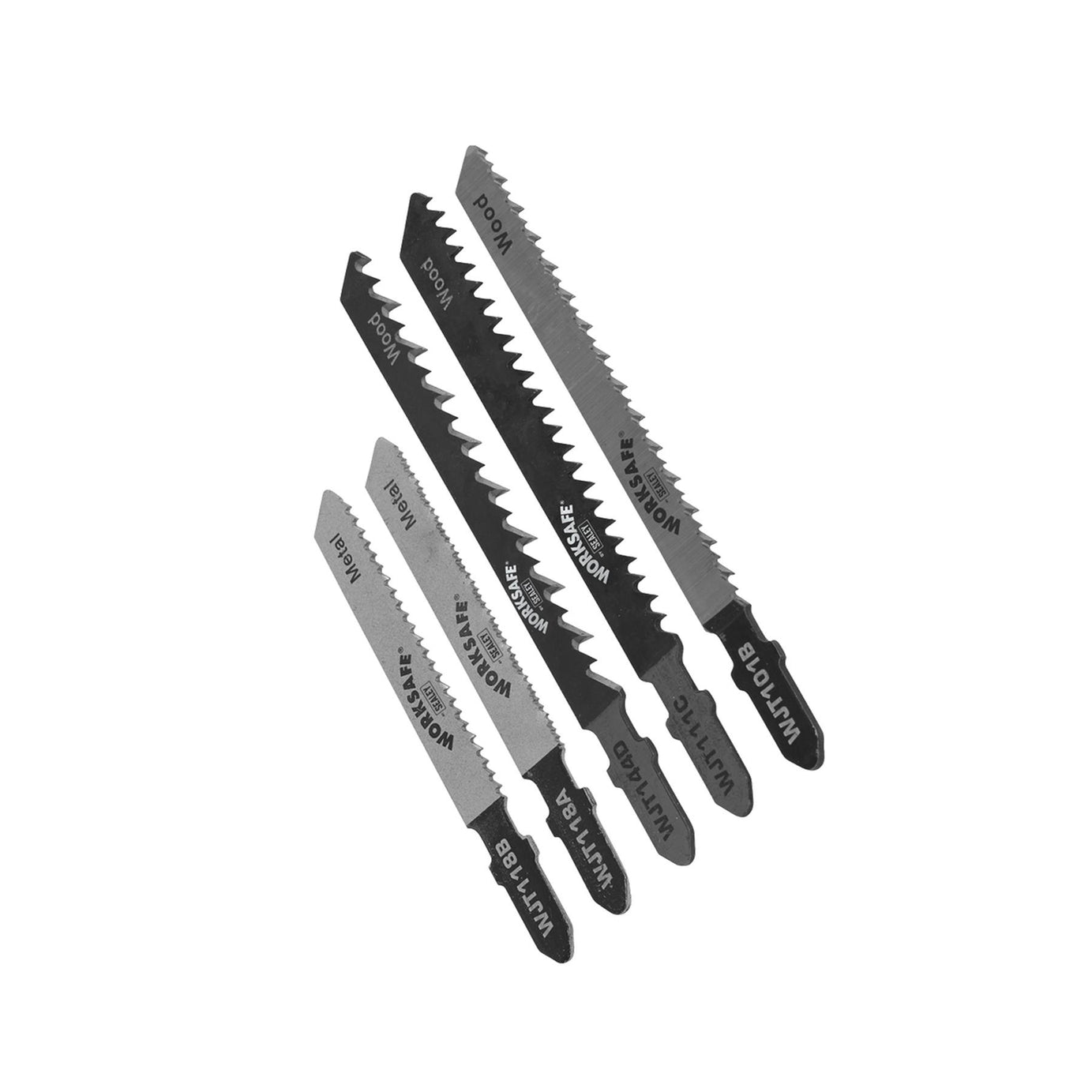 Sealey Assorted Jigsaw Blades - Pack of 5