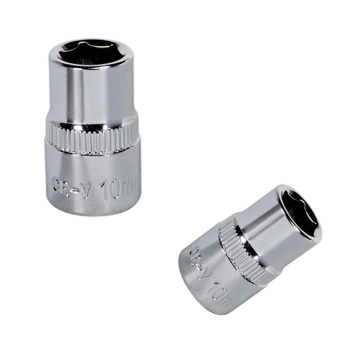 Sealey WallDrive® Socket 10mm 3/8"Sq Drive Fully Polished