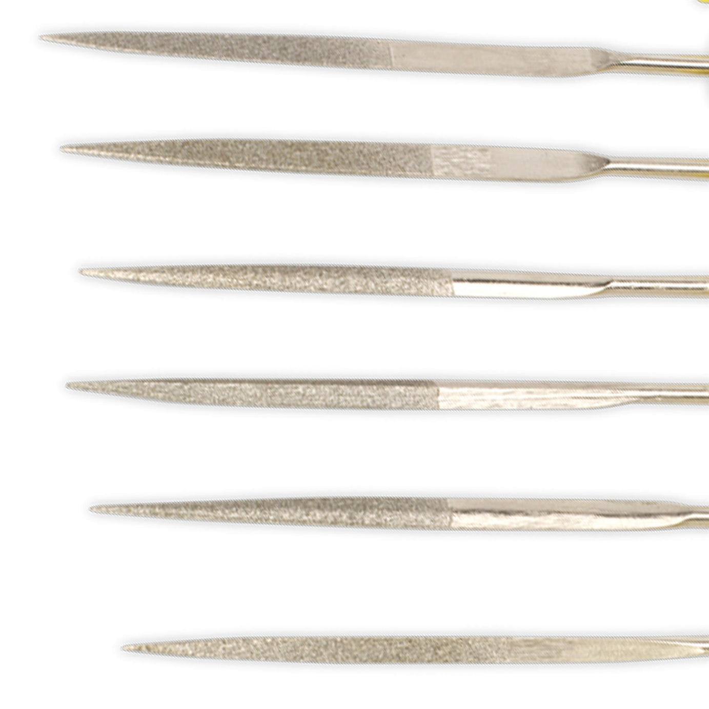 Sealey Diamond Needle File Set 10pc 100mm Soft grip handles
