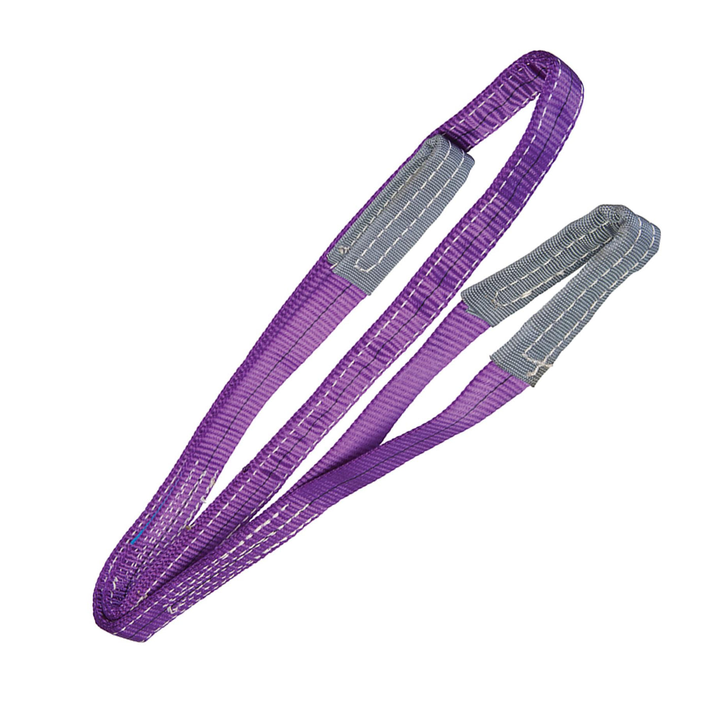 1 Tonne Webbing Lifting Sling Certified Duplex Cargo Strap Hoist Strop 2m