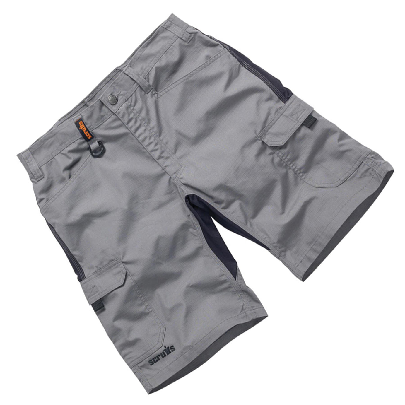 Scruffs Flex Work Shorts 32"W Men's Combat Cargo Trade Graphite