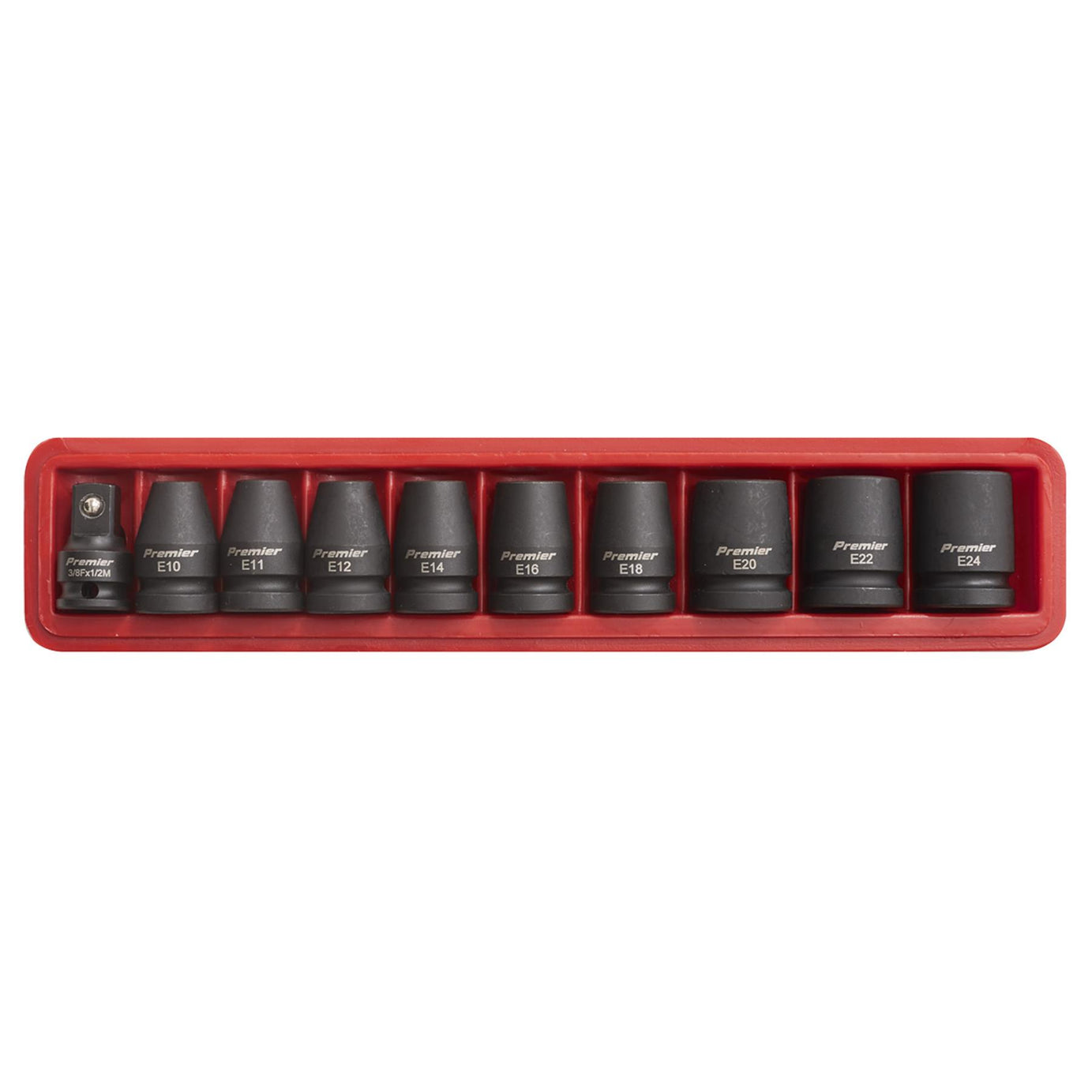 Sealey 10pc 1/2"Sq Drive Impact TRX-Star Female Socket Set