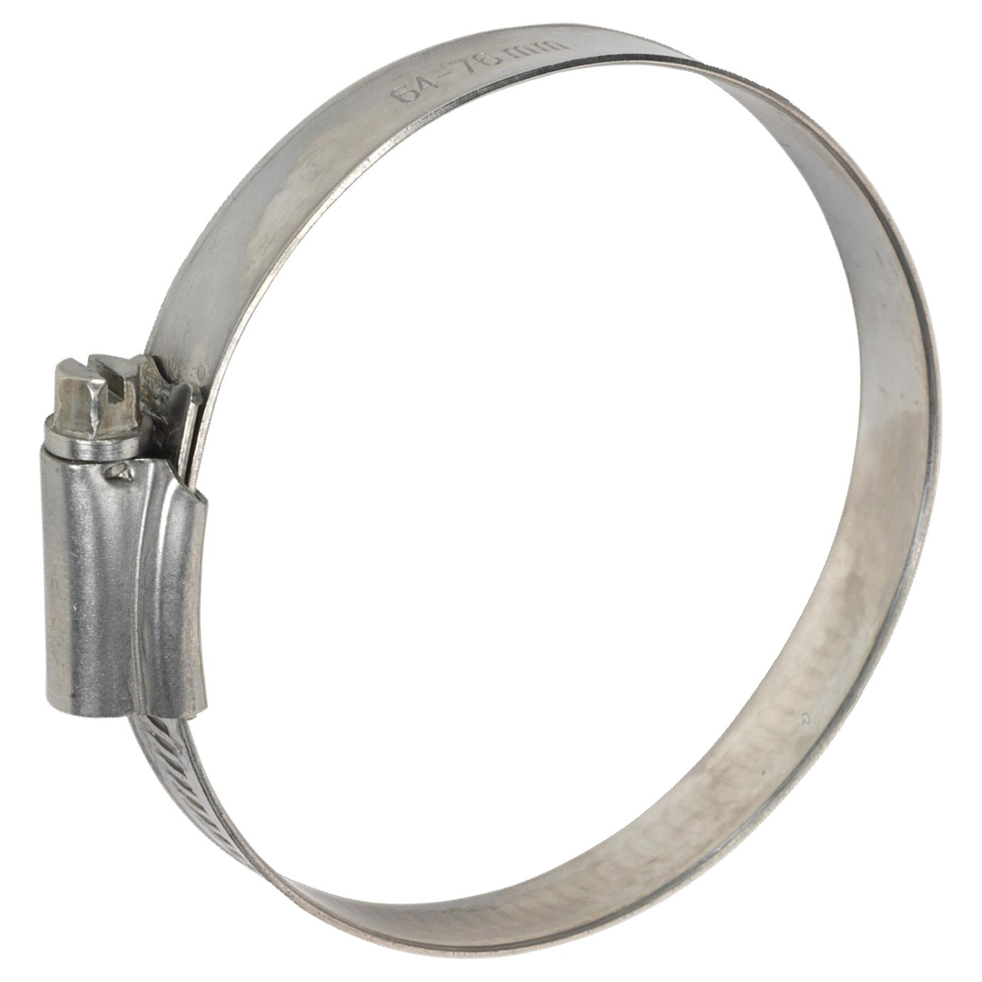 Sealey Hose Clip Stainless Steel 64-76mm Pack of 10