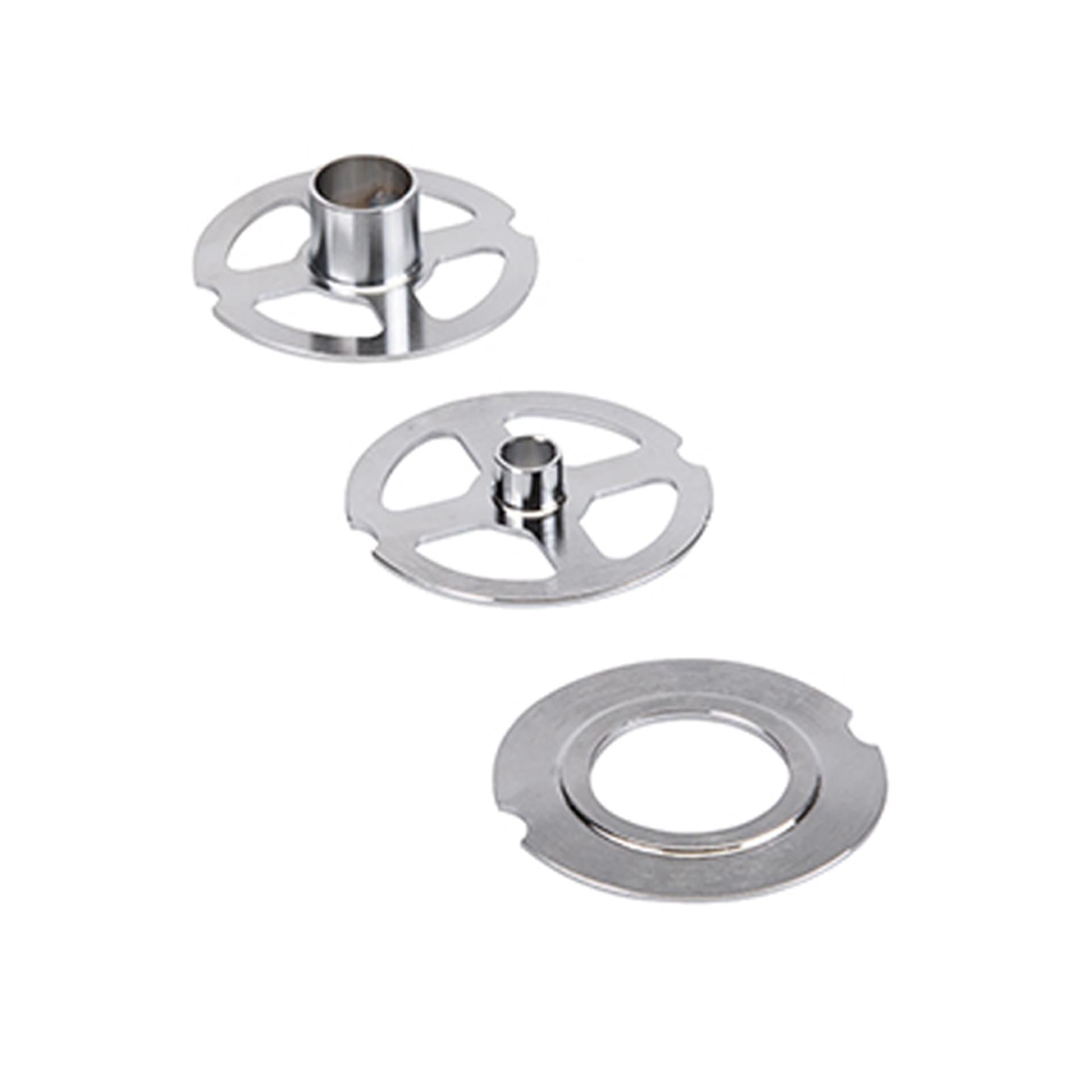 Tga250 Router Template Kit 12 Piece 30mm Guide Bush & Steel Plates Tool