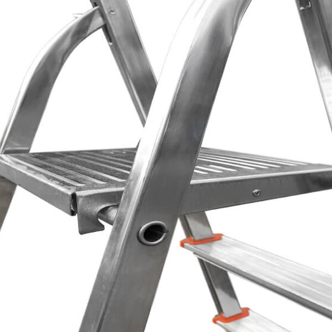 Dapetz PRo 6 Tread Lightweight Aluminium Platform Step Ladder For Home 1.94m