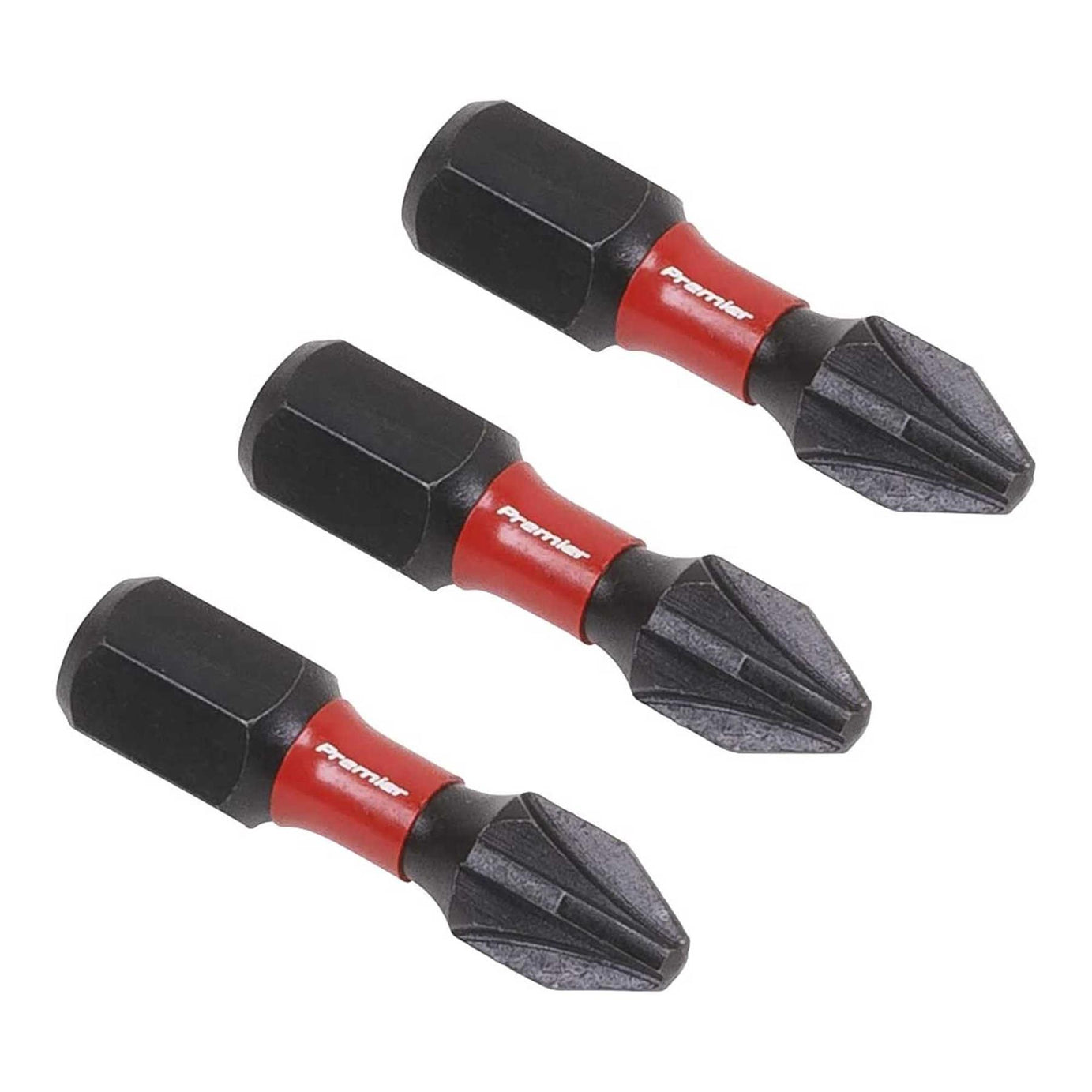 Pozi #2 Impact Power Tool Bits 25mm - 3pc