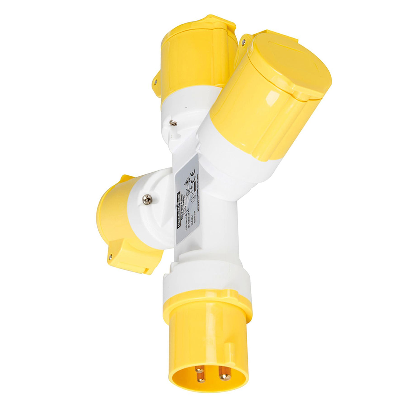 3 Way 110 V Volt Branch Spliter Y Junction Box 16 A Amp Site Socket Splashproof