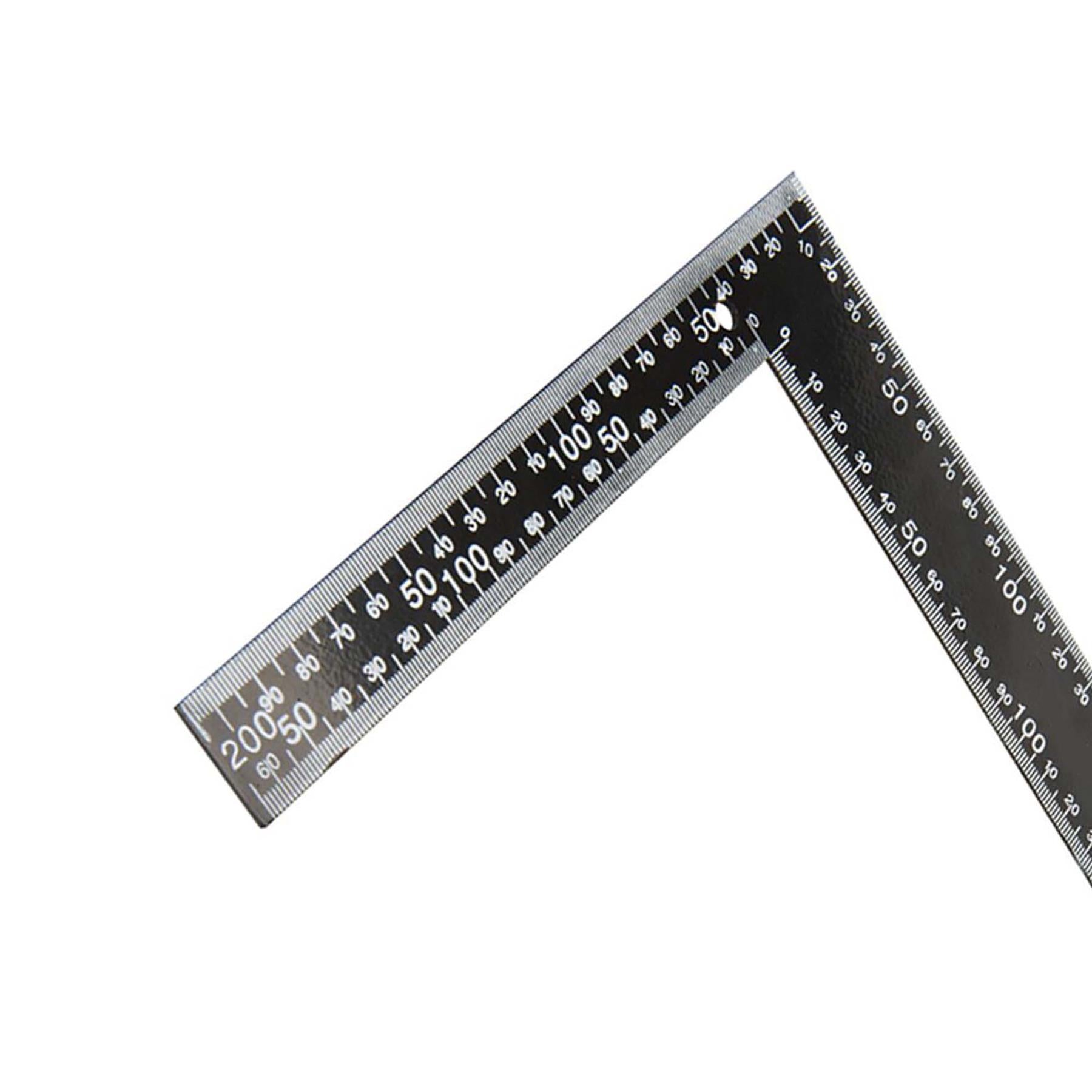 Steel Frame Square For Metric And Imperial Graduations 300 x 200mm