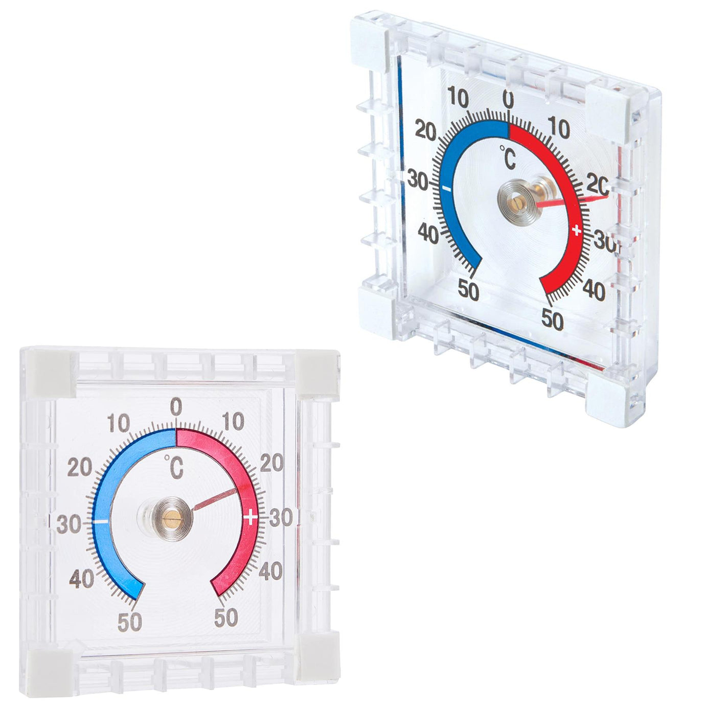 Indoor/Outdoor Stick-On Thermometer -50° To +50°C For Indoor And Outdoor Use