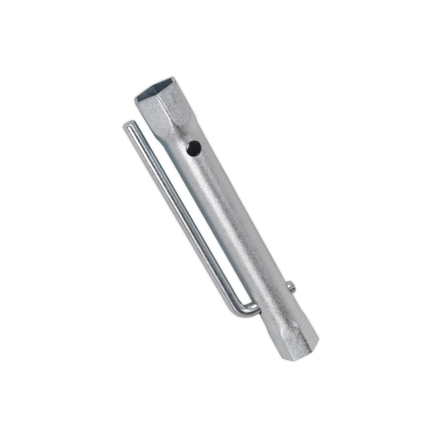 Sealey Double End Long Reach Spark Plug Box Spanner 18/21mm + L-Bar