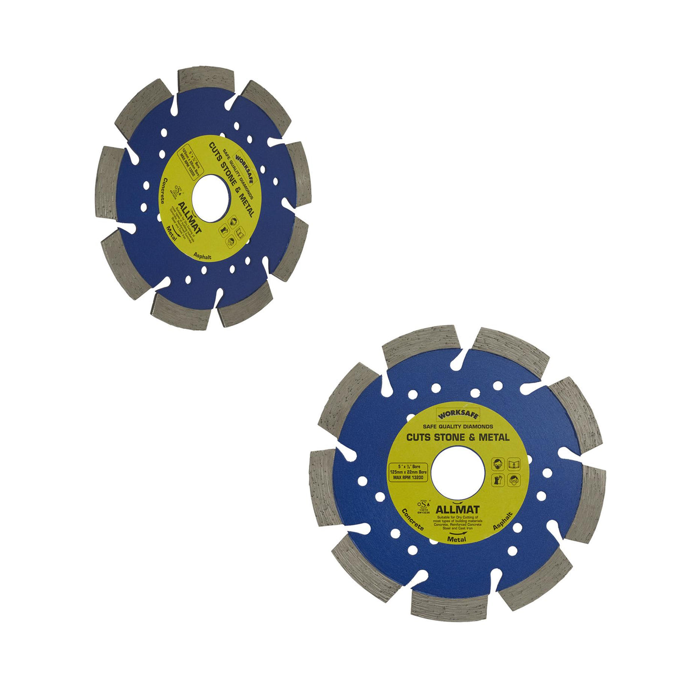 Sealey Platinum Allmat Diamond Blade 125 x 22mm