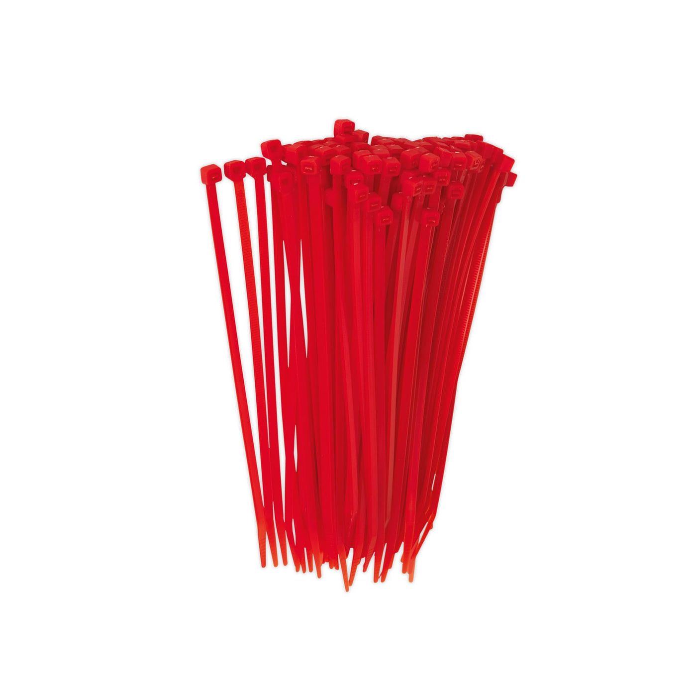Sealey Cable Tie 200 x 4.4mm Red Pack of 100