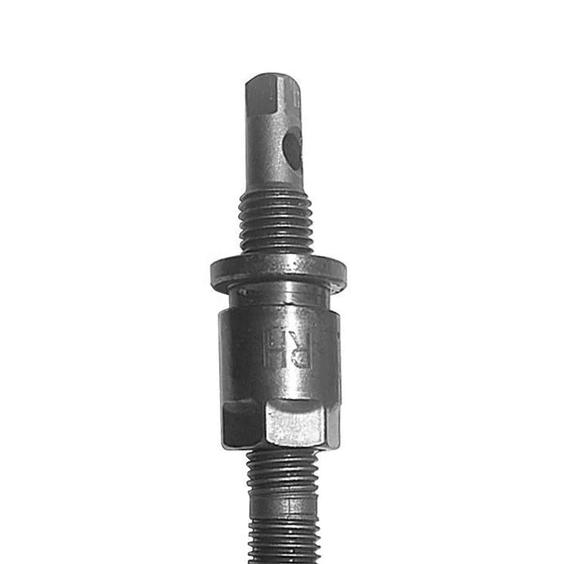 right-hand threaded