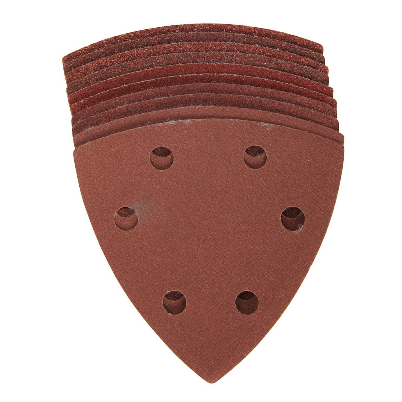 Hook & Loop Triangle Sanding Sheets 90mm 10Pk 60 80 120 240 Grit Quality