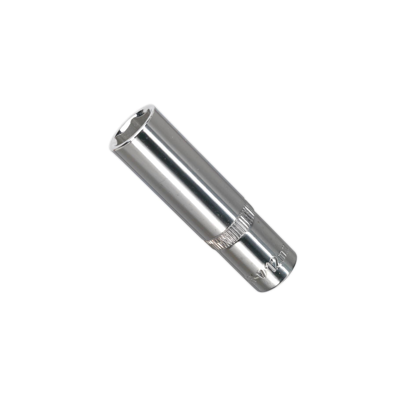 Sealey WallDrive Socket 12mm Deep 3/8"Sq Drive Fully Polished