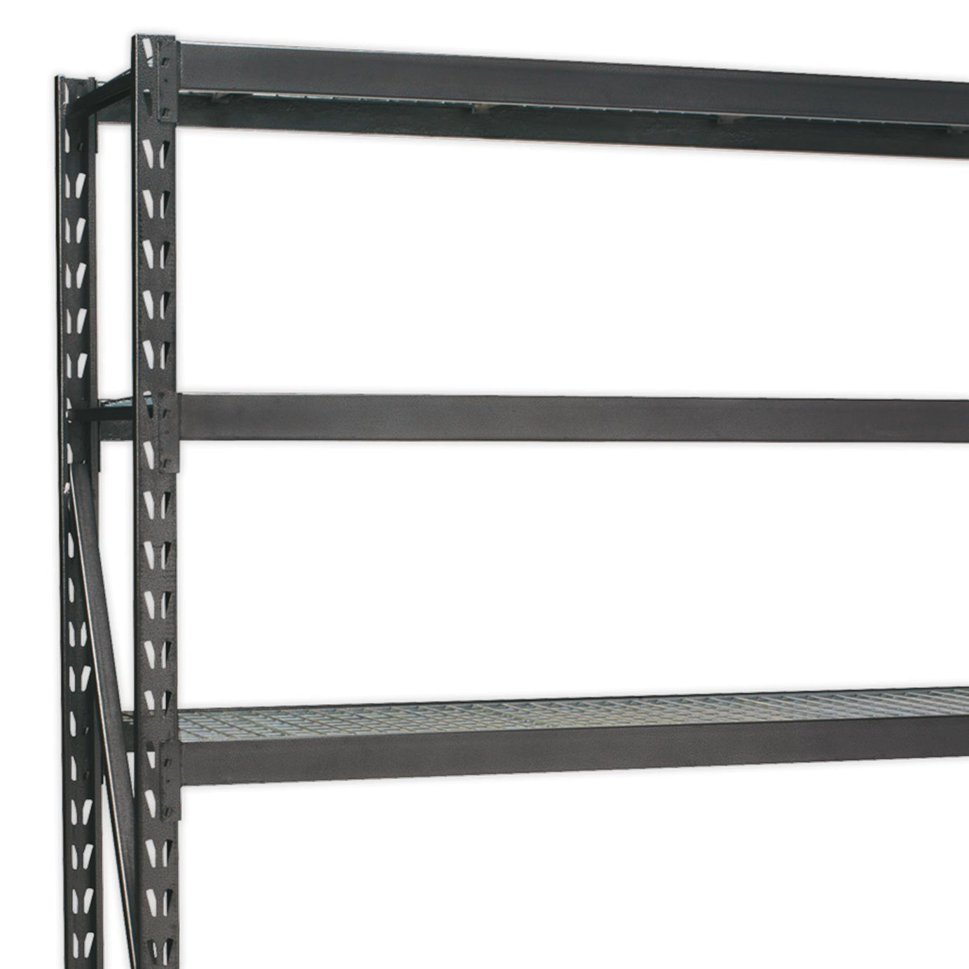 Sealey HD Racking Extension 4 Mesh Shelves 640kg Capacity/Level