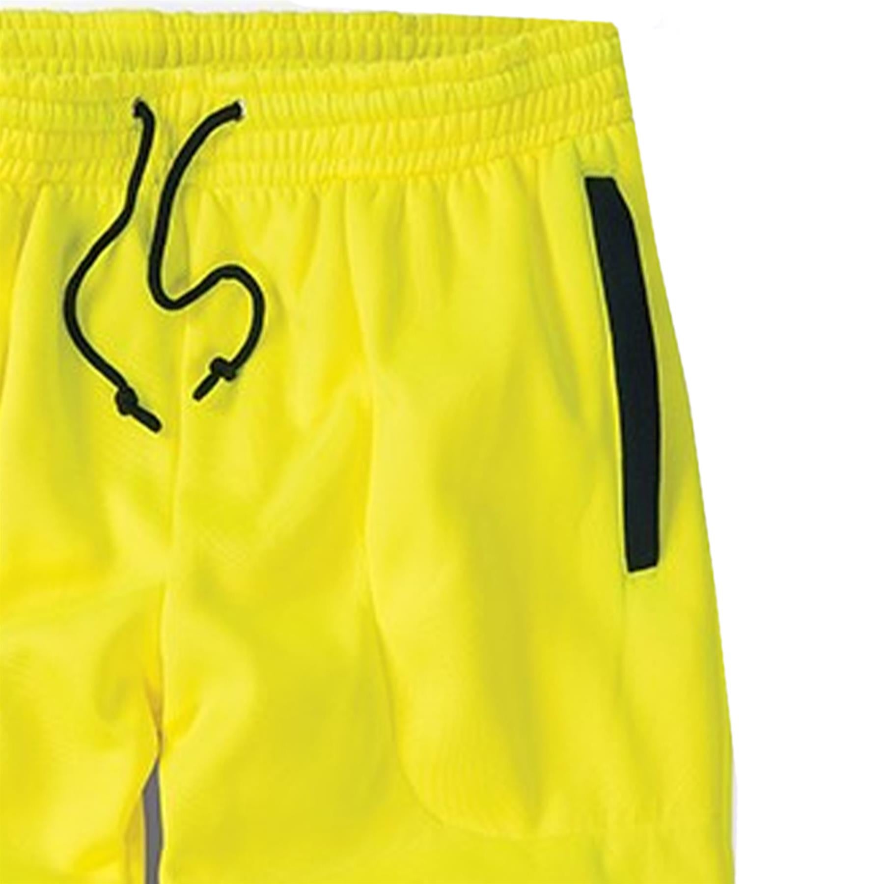 Tough Grit Hi-vis 2-tone Work Wear Fleece Trousers Safety Jogger Sweat Pants L