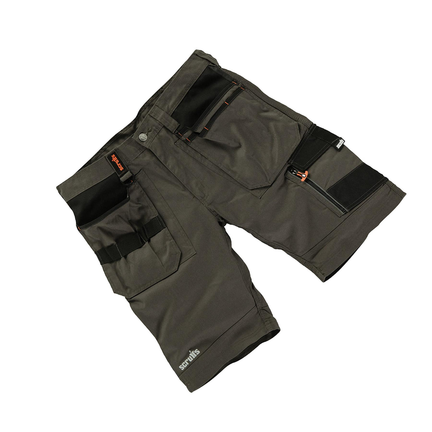 Trade Short Slate Size 38" W Ykk Zipped Fly. 65% Polyester, 35% Cotton, 250gsm.