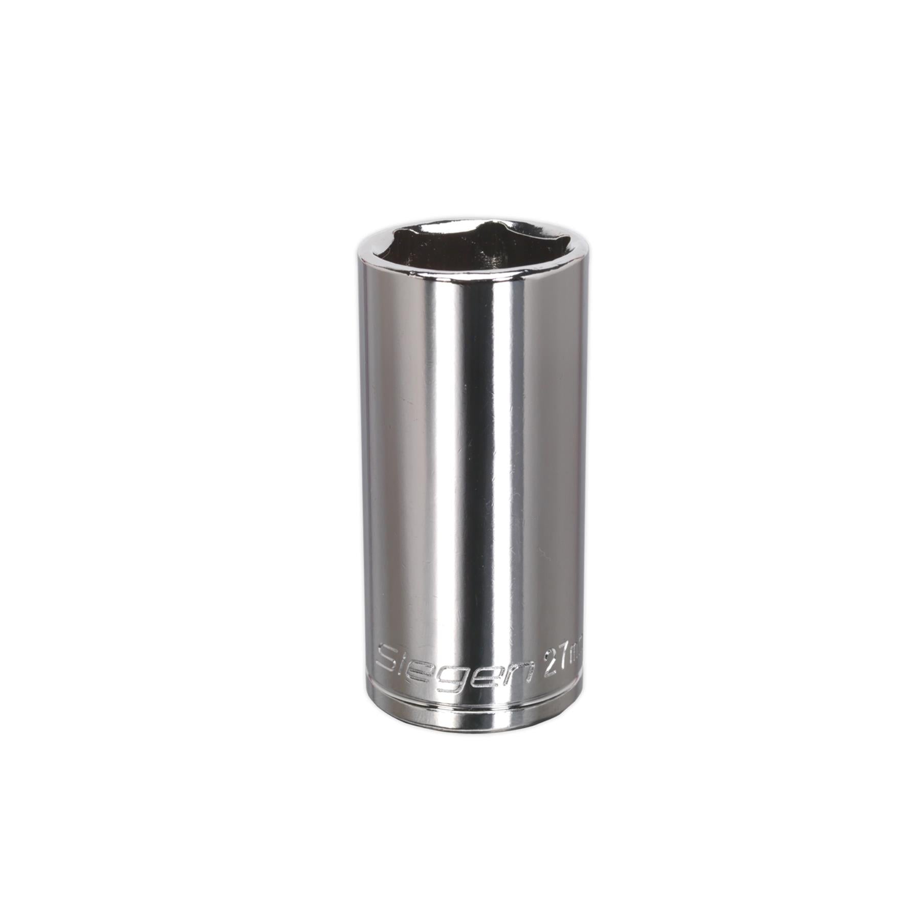 Sealey WallDrive Socket 27mm Deep 1/2"Sq Drive