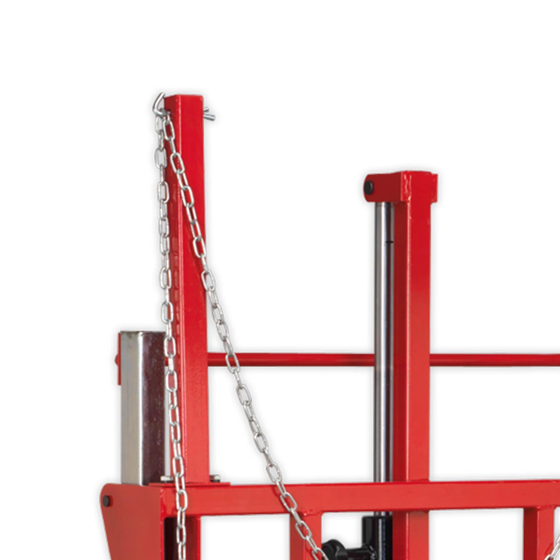 Sealey Wheel Removal Trolley 500kg Adjustable Width