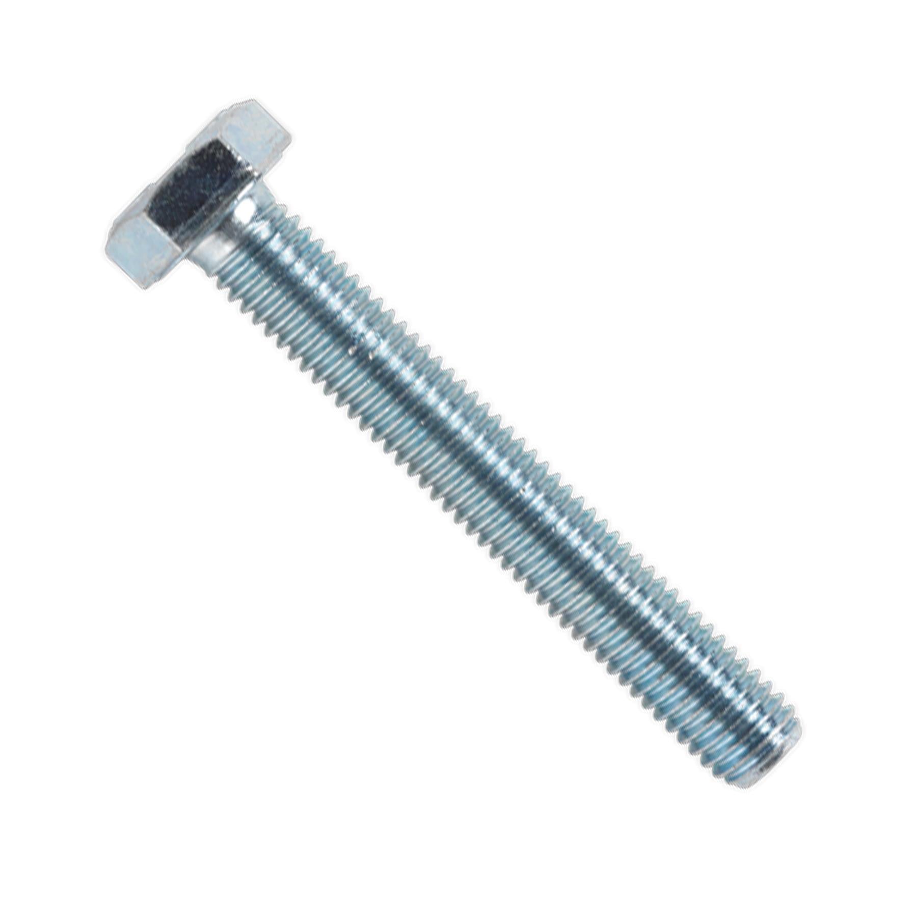 Sealey HT Setscrew M10 x 70mm 8.8 Zinc Pack of 25