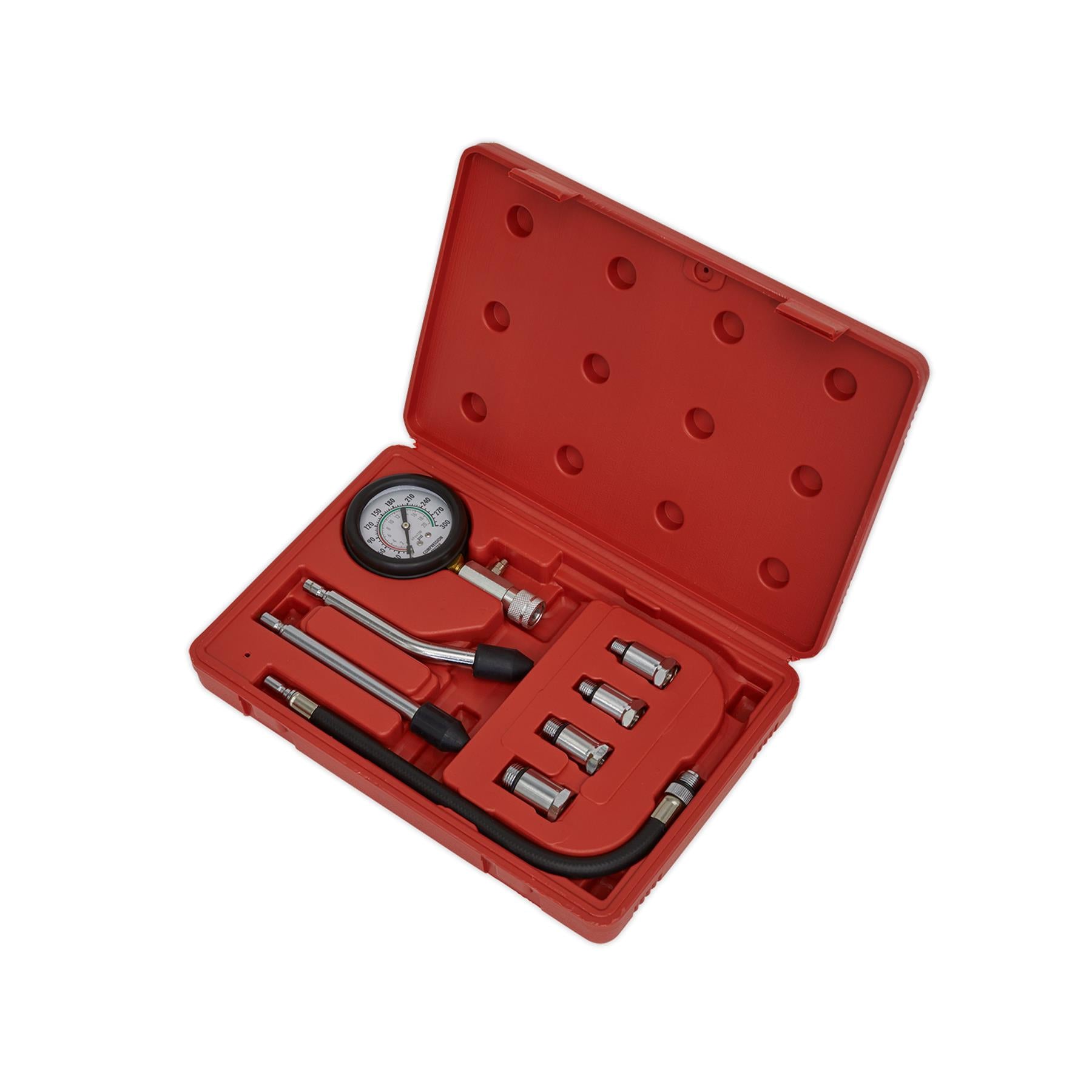 Sealey Petrol Engine Compression Test Kit 8pc