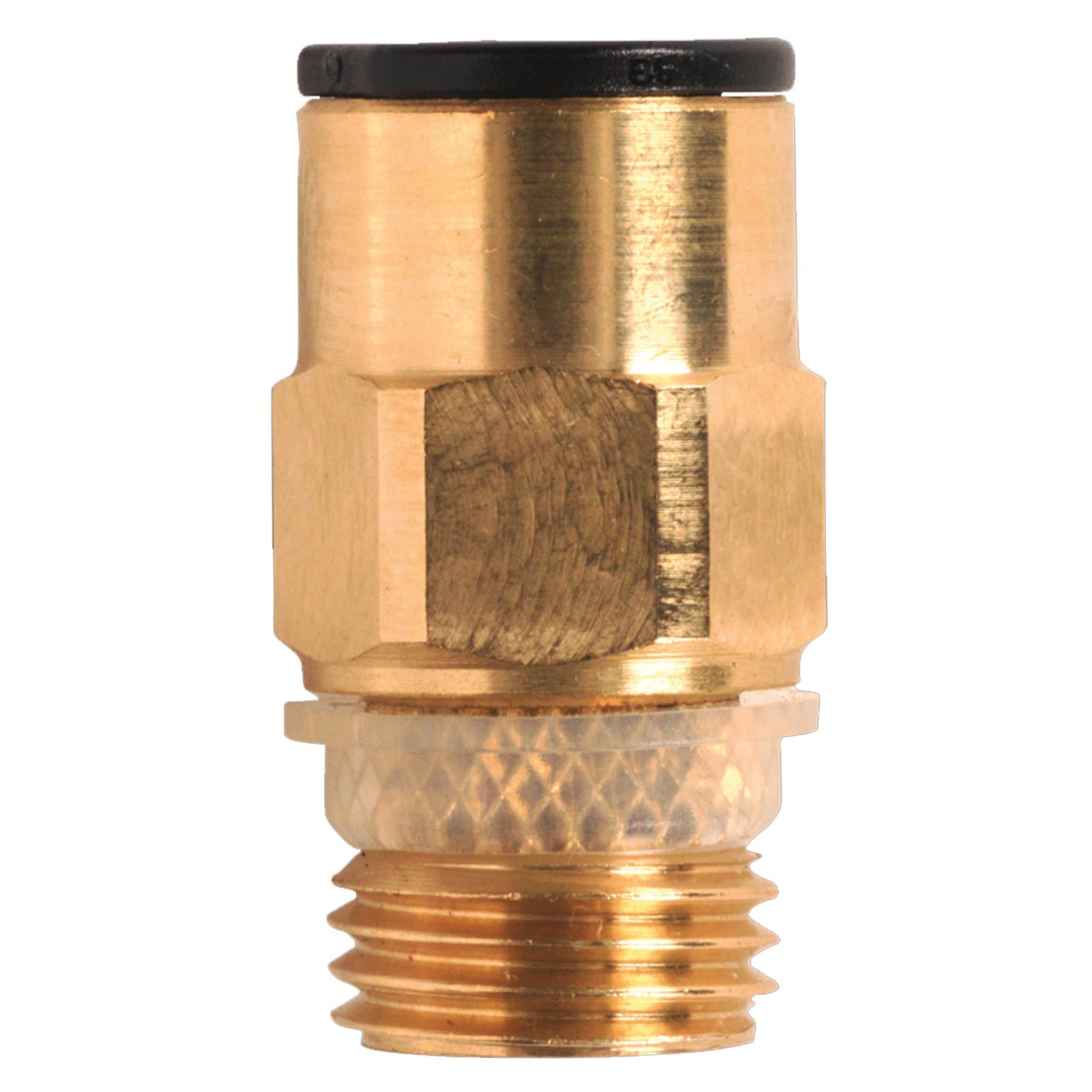 Sealey Brass SuperThread Str Adaptor 8mmx1/4"BSP Pk of 2 (RM10812)
