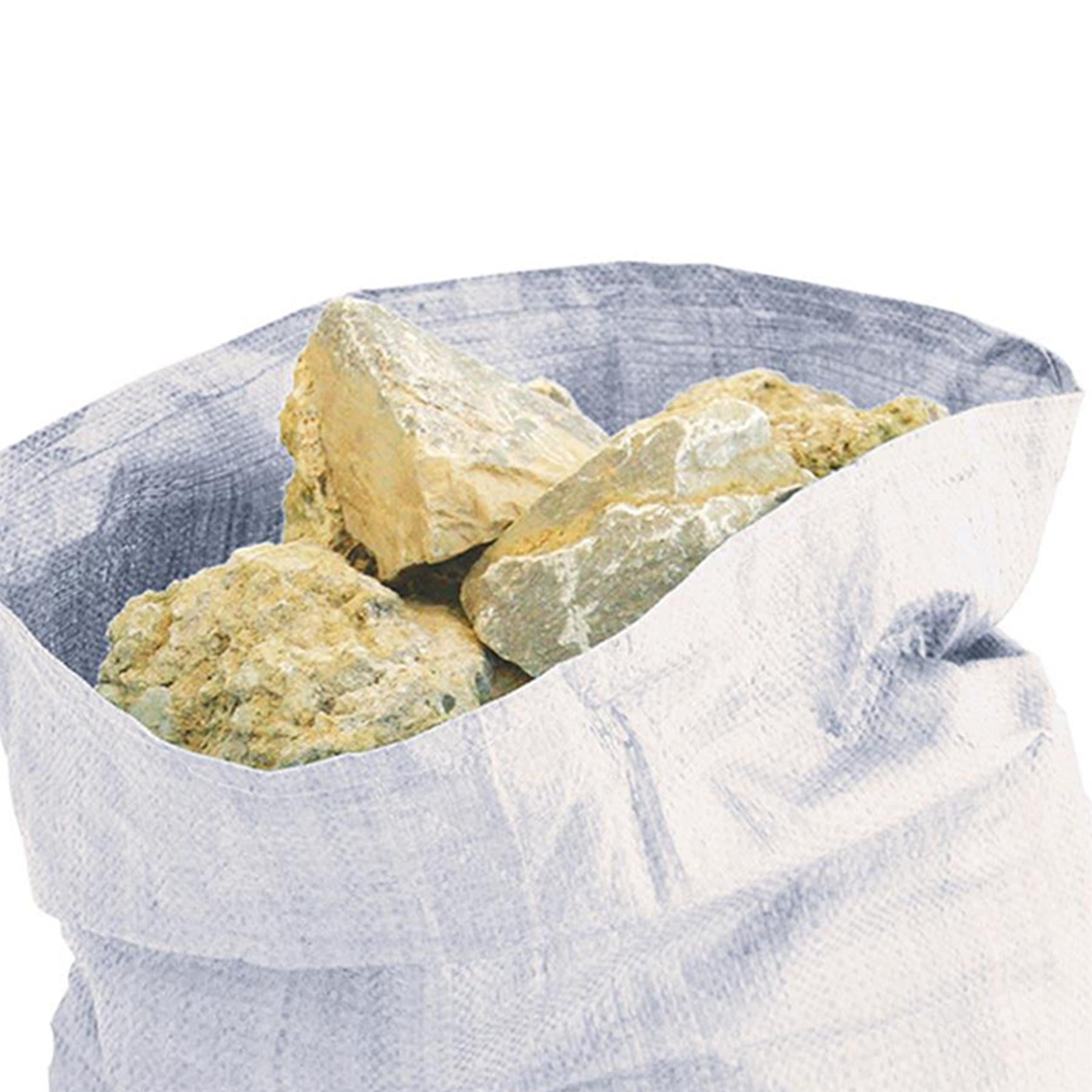 5Pk Heavy Duty Rubble Sacks - 900 X 600mm Heavy Duty 80Gsm Woven Material