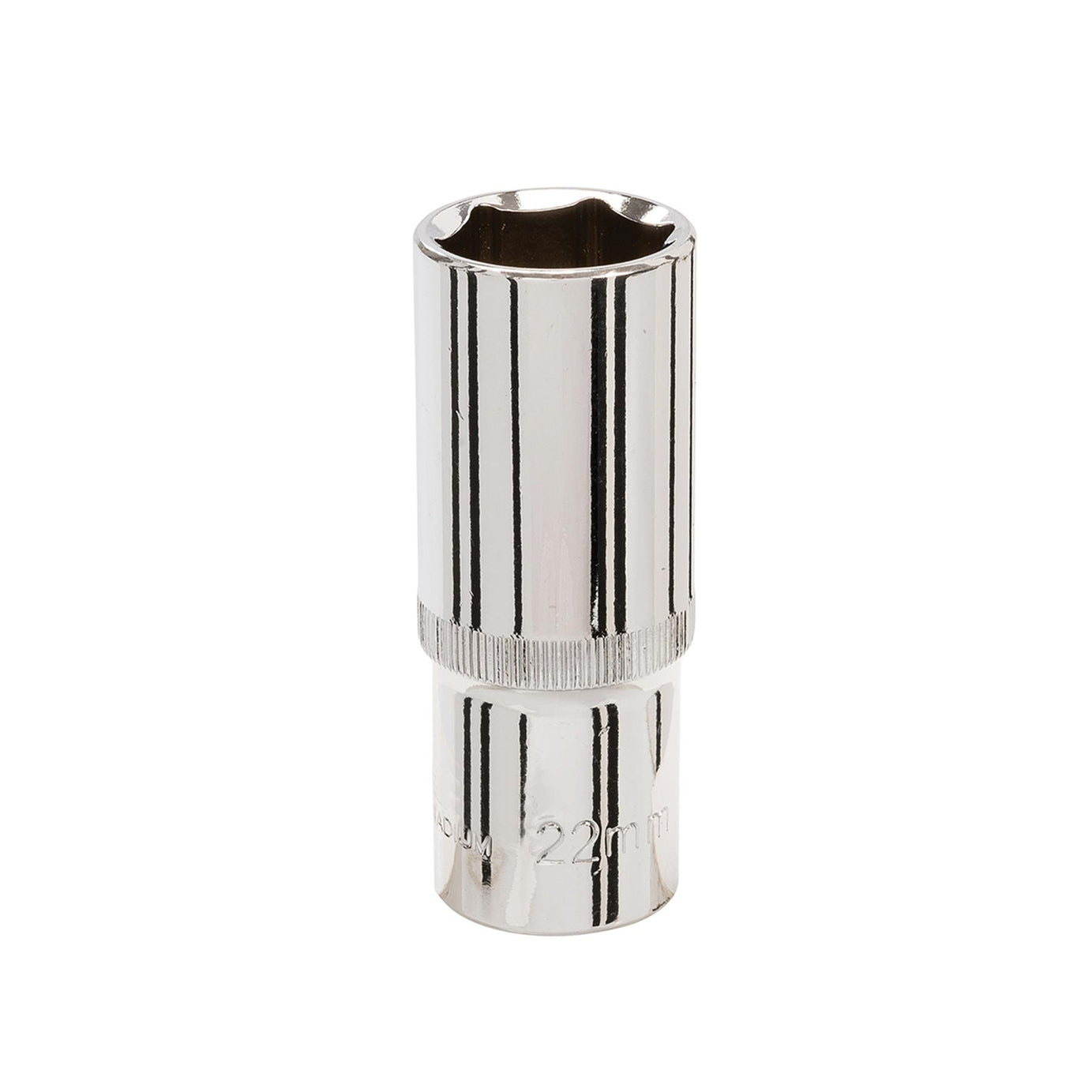 Quality Socket 1/2" Shallow Deep Drive Metric 22mm Long Hex Wrench